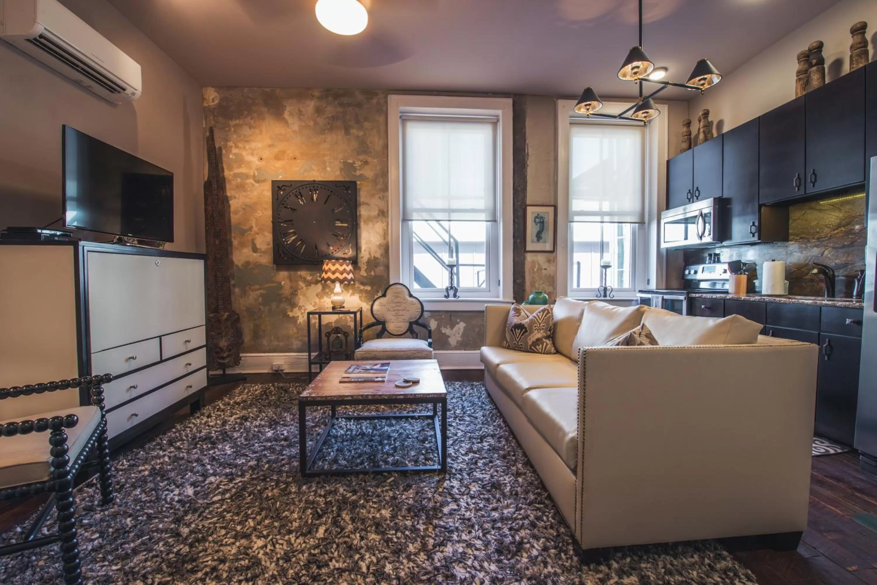 Living room in The Windsor - Asheville