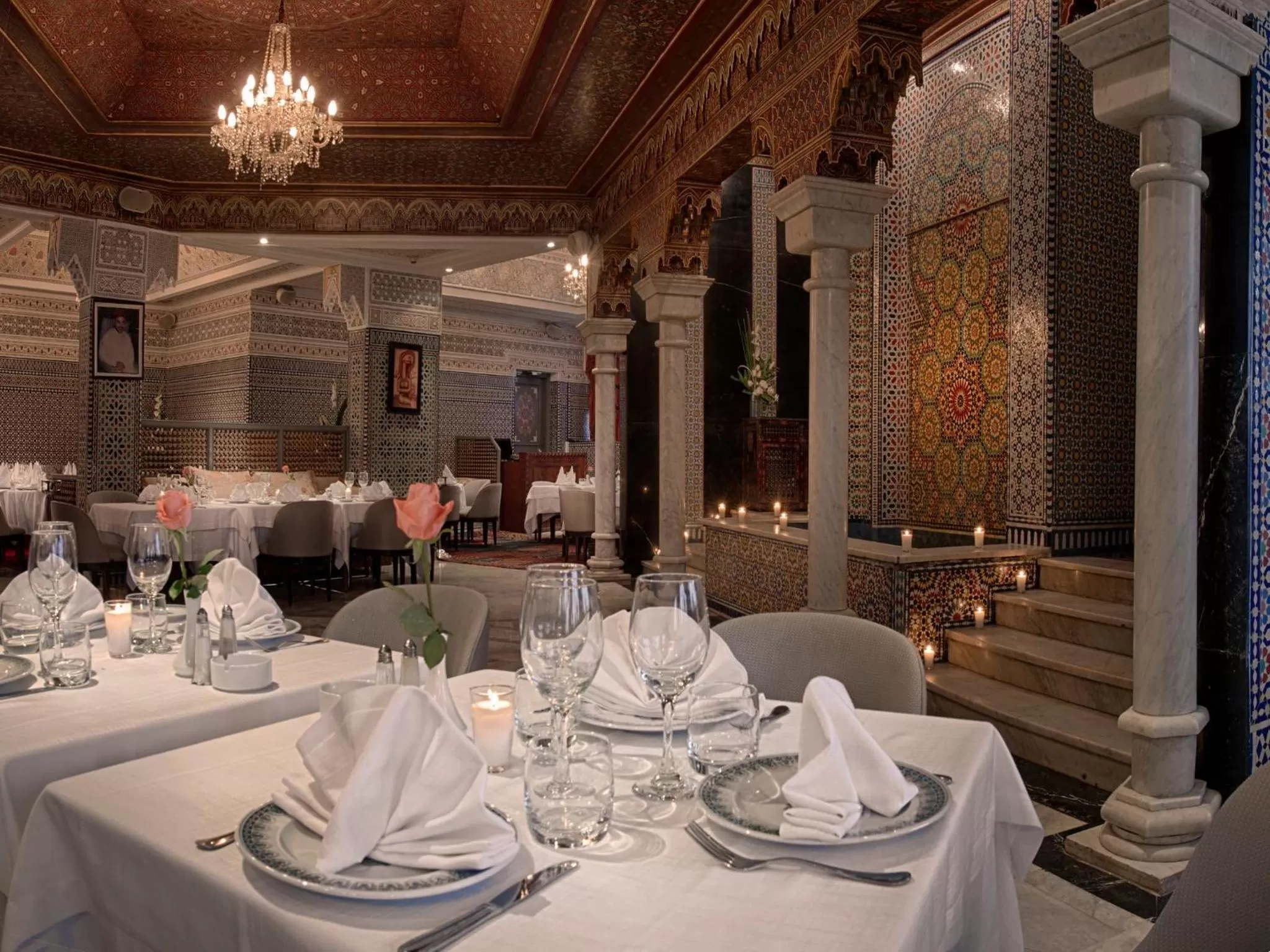 Restaurant/places to eat in Hôtel Club Val d'Anfa Casablanca Ocean view