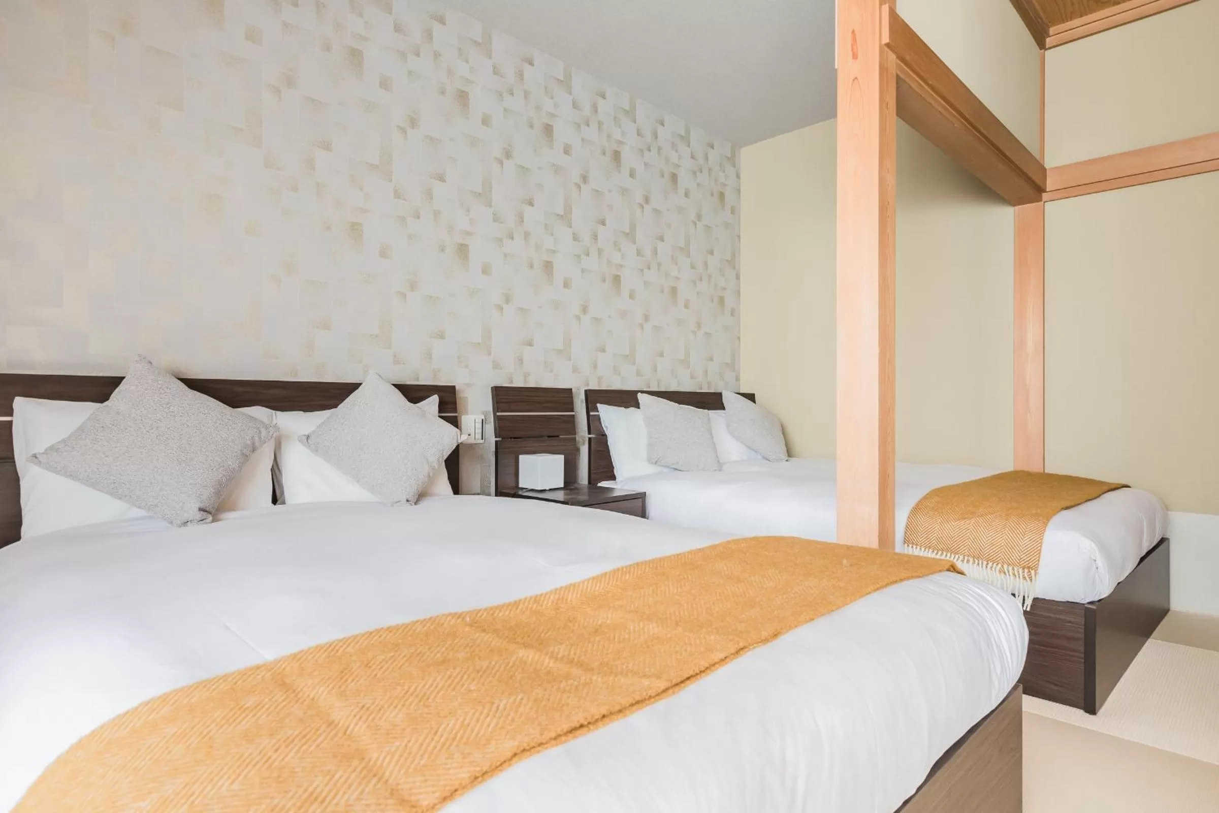 Bed in Playsis Asakusa