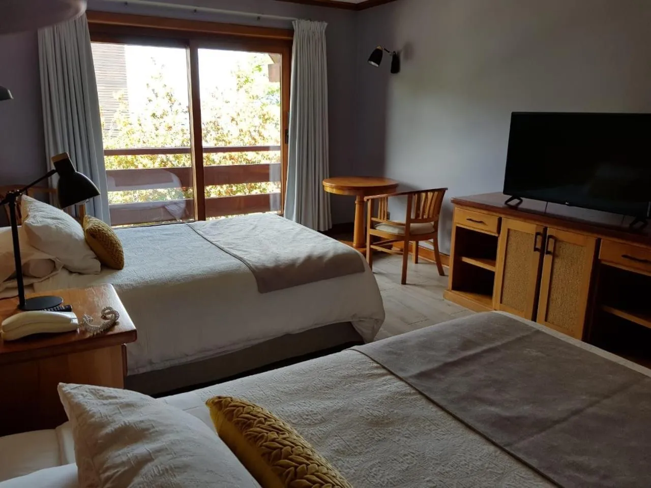 Bed in Hotel Puelche