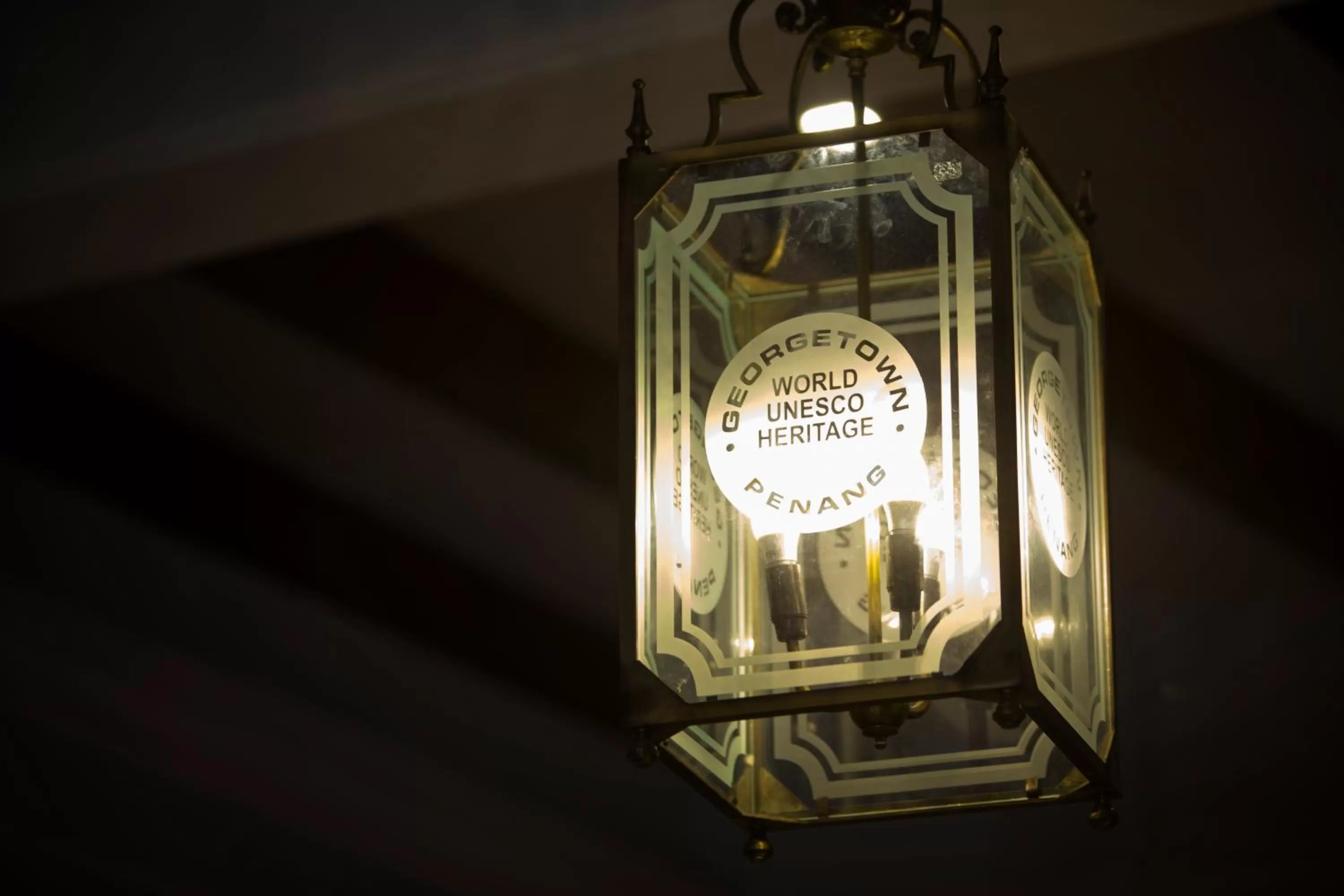 Decorative detail in Jawi Peranakan Mansion