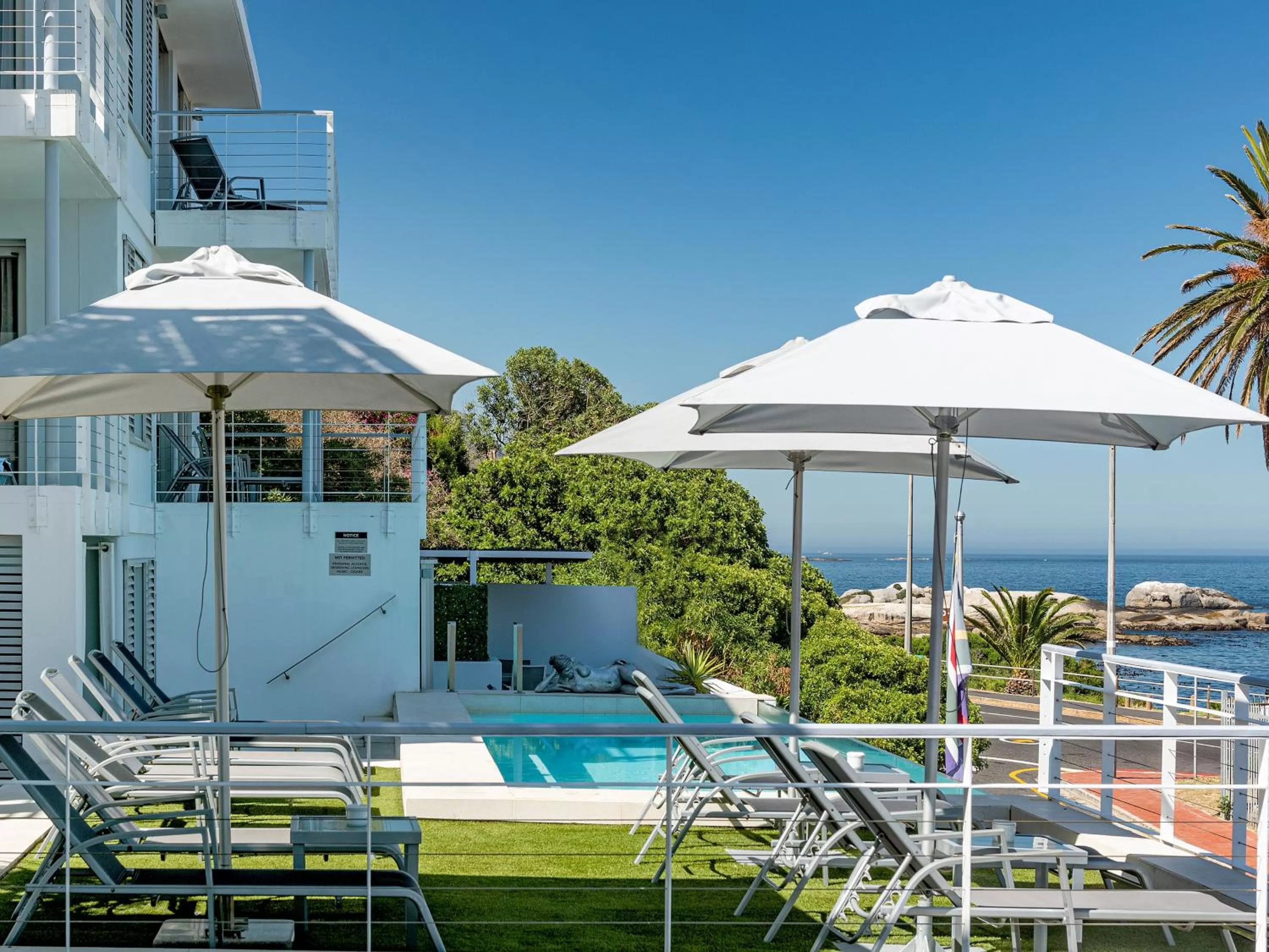 Pool Suite with Terrace in South Beach Camps Bay Boutique Hotel