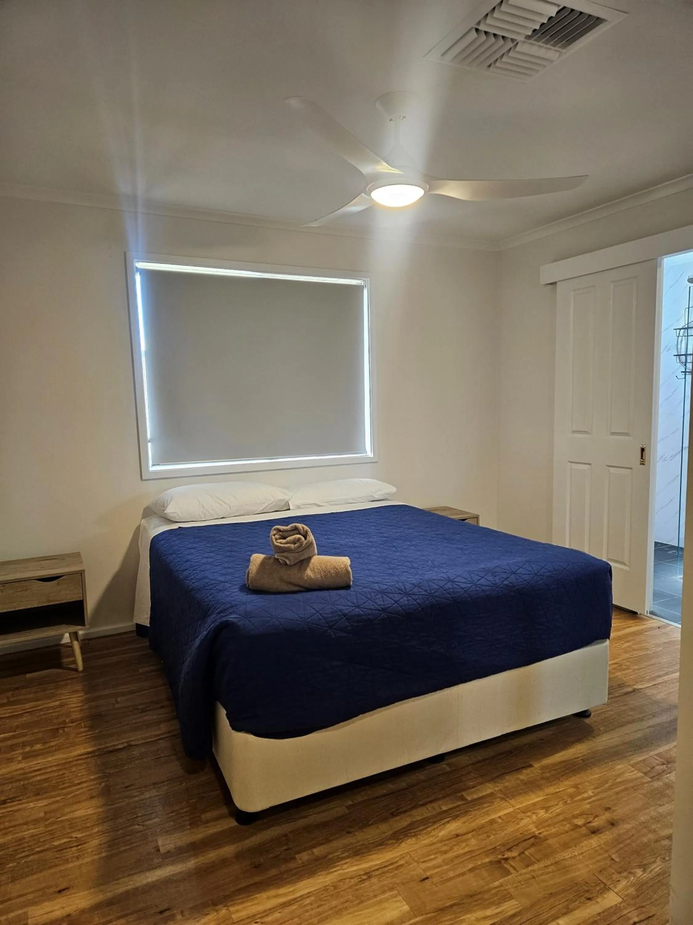 Bed in Central Caravan Park