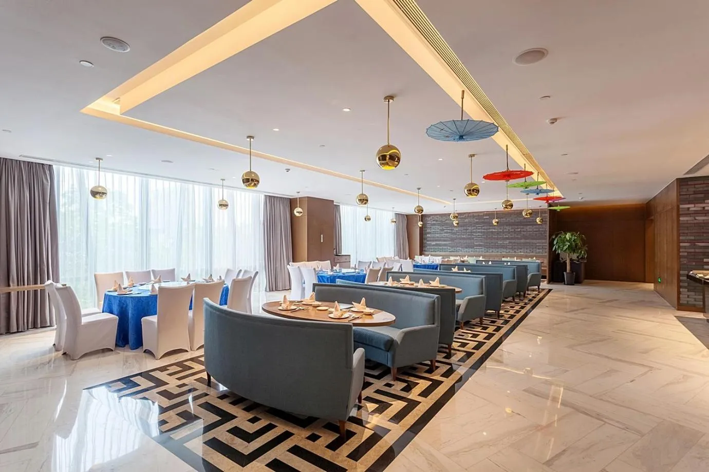 Dining area, Restaurant/Places to Eat in Radisson Exhibition Center Shanghai