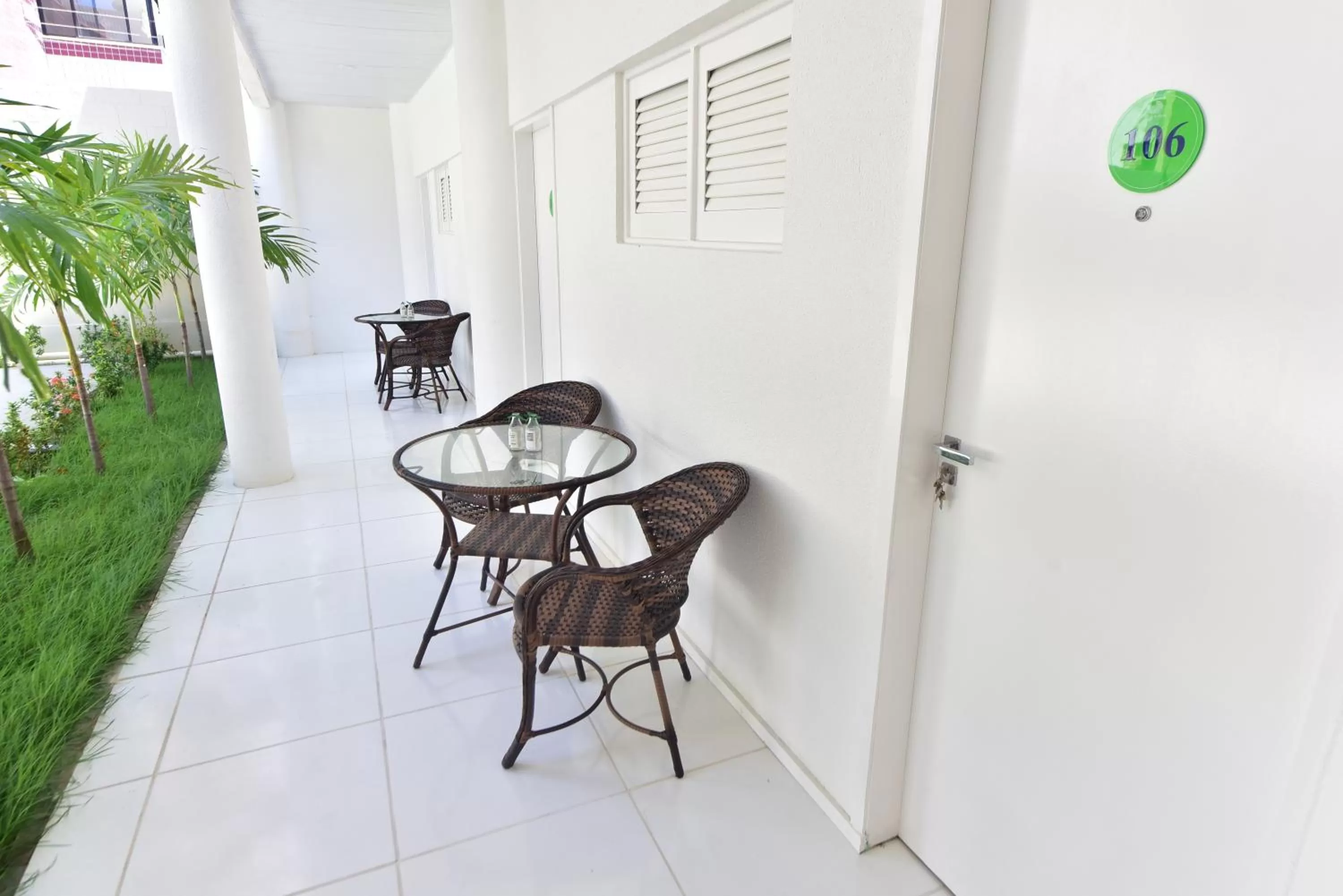 Patio in LIVE IN FORTALEZA HOTEL