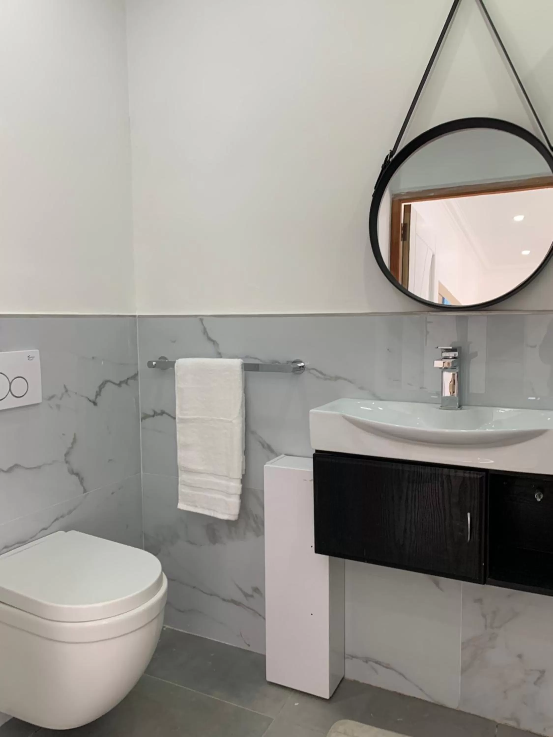 Bathroom in 24 On Basil Inventive suites