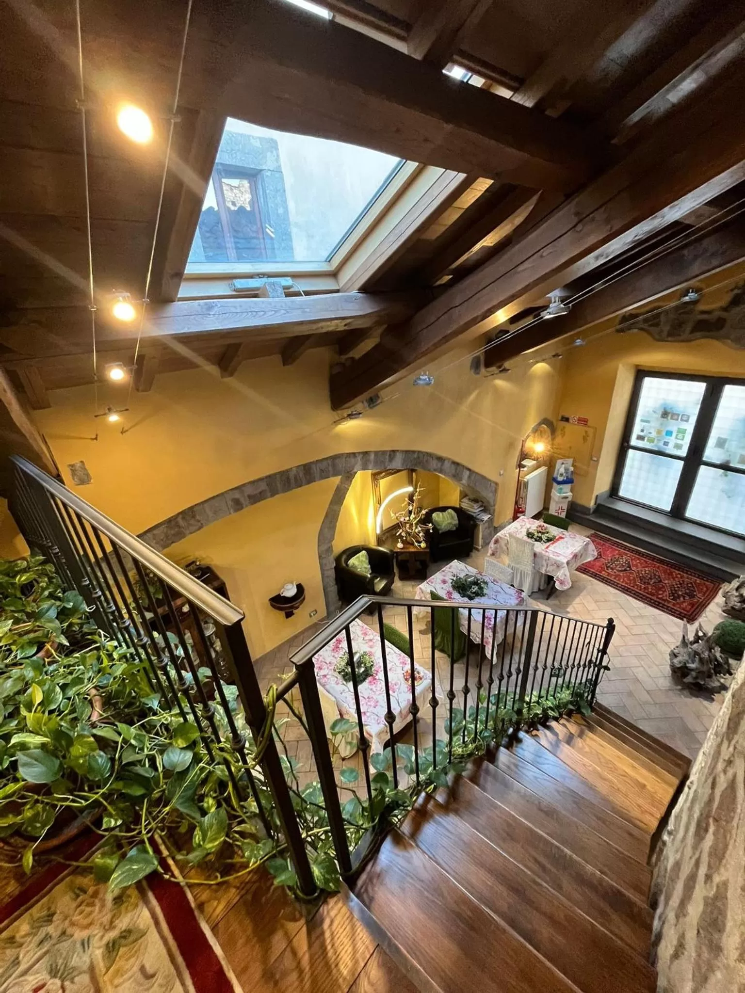 Breakfast in Medieval House