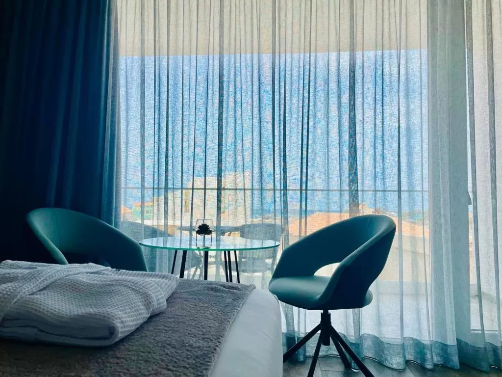 Bedroom, Bed in DESIGN SUITES Boutique Hotel - Adults Only