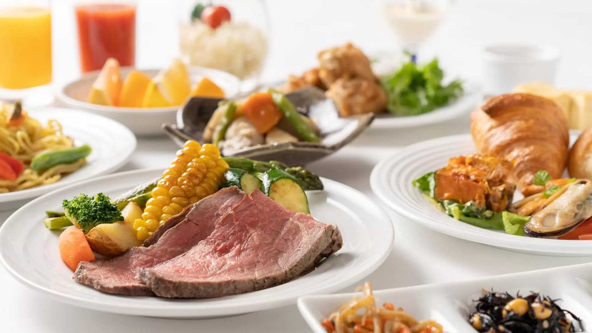 Breakfast in Premier Hotel -CABIN- Obihiro