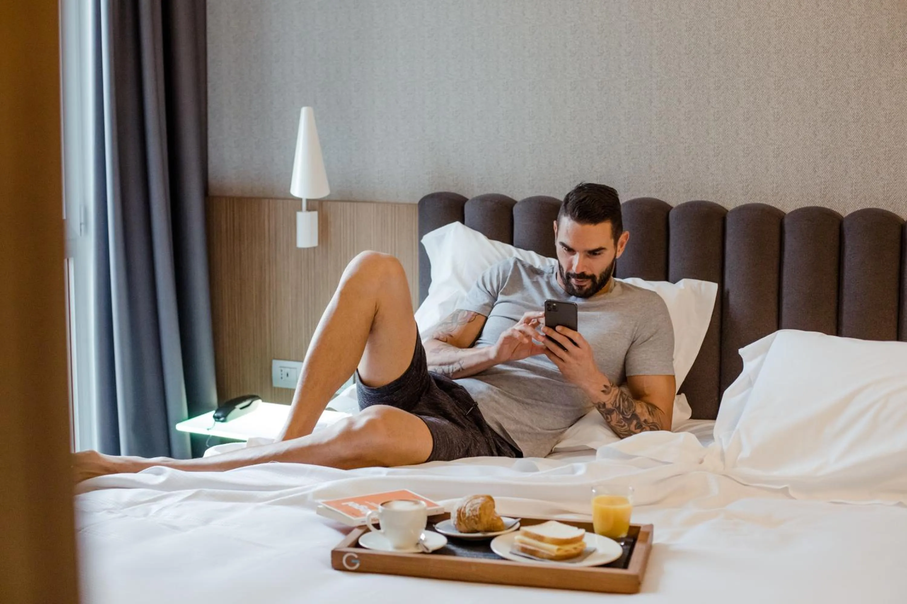 Bed in G Hotel Pescara