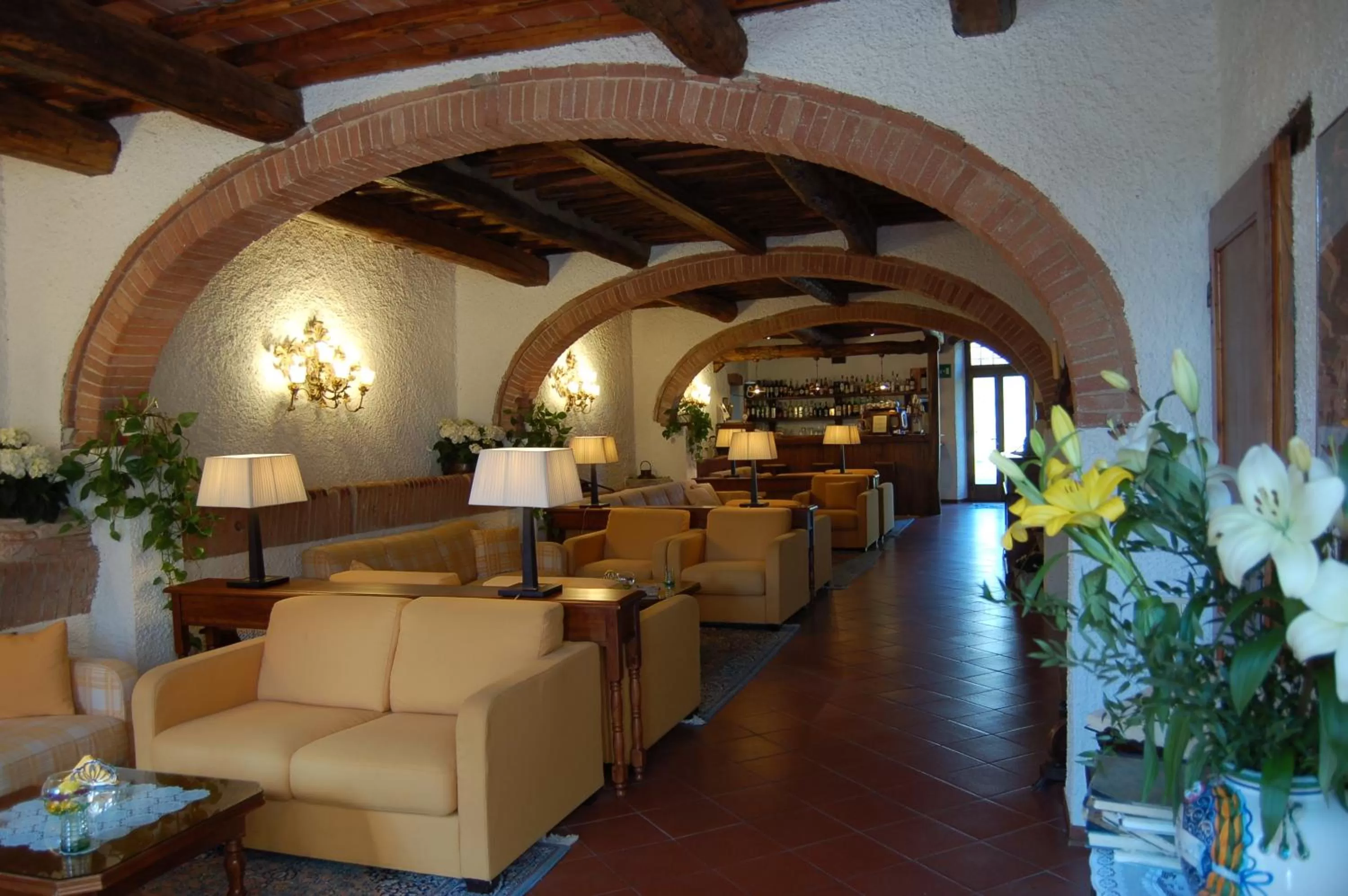 Lobby or reception in Hotel Belvedere Di San Leonino