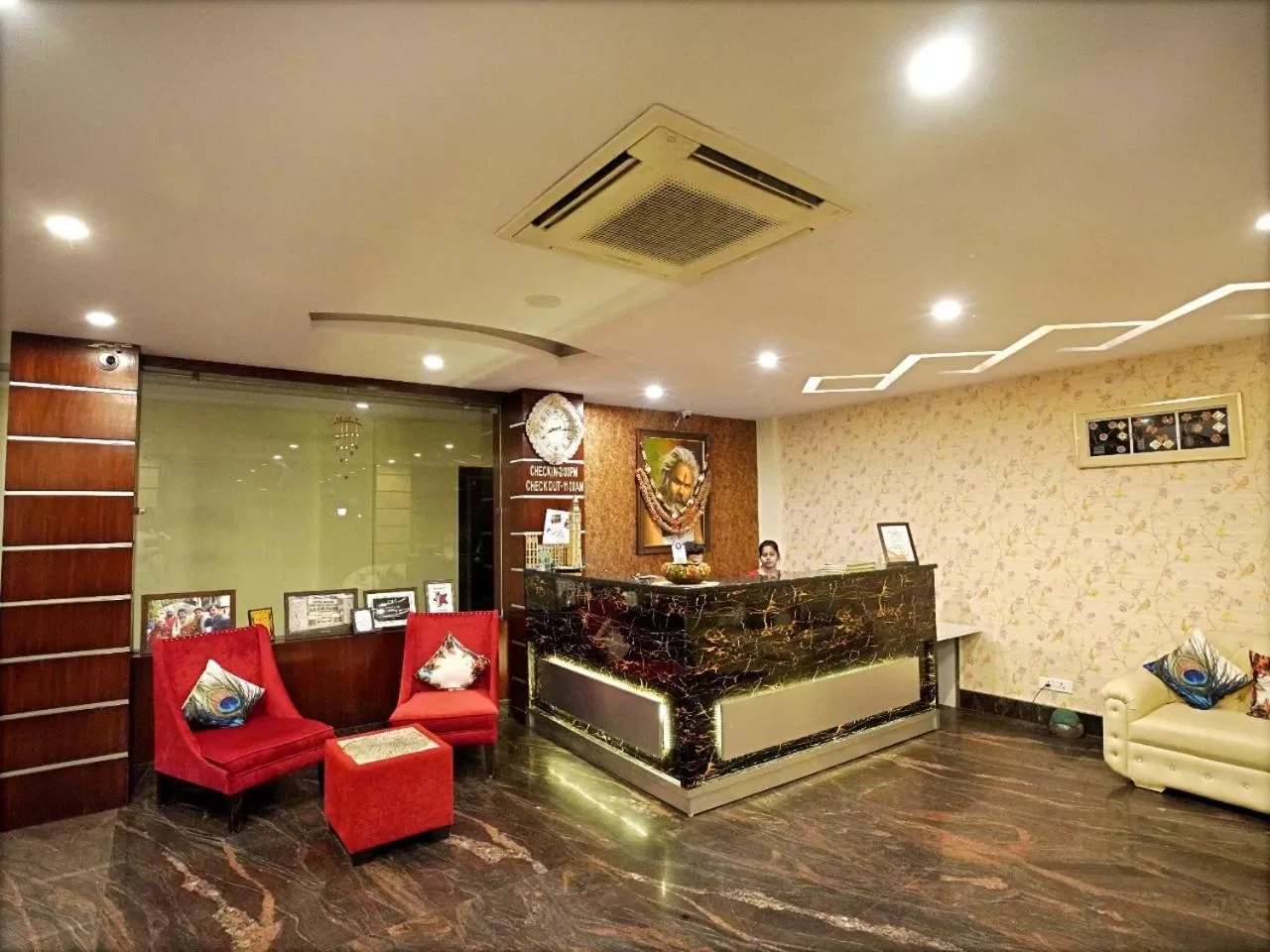 Lobby or reception in Indira Nikunj Rubystone Exotic