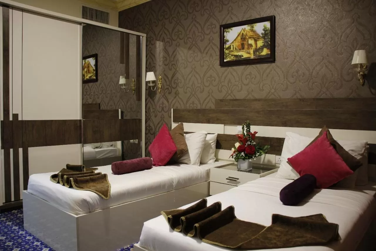 Bed in Balcony Hotel