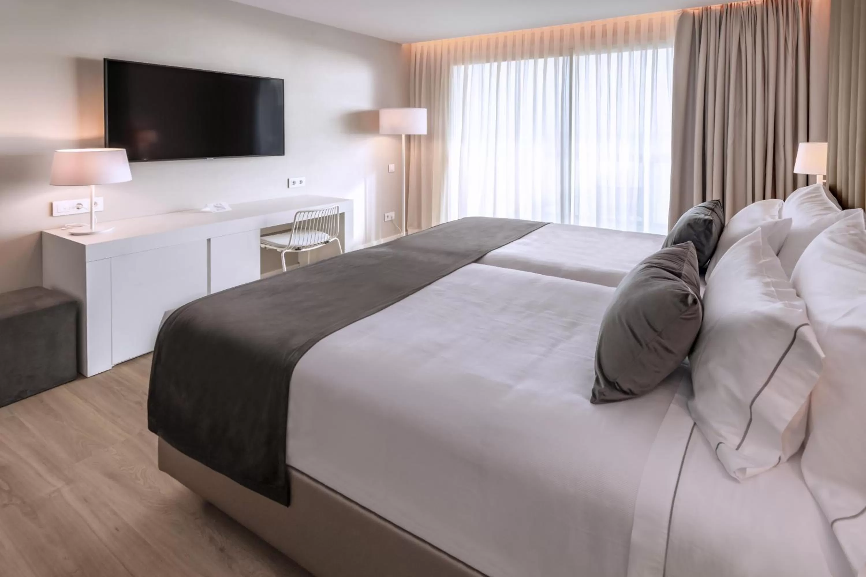 Bed in Hotel Playafels