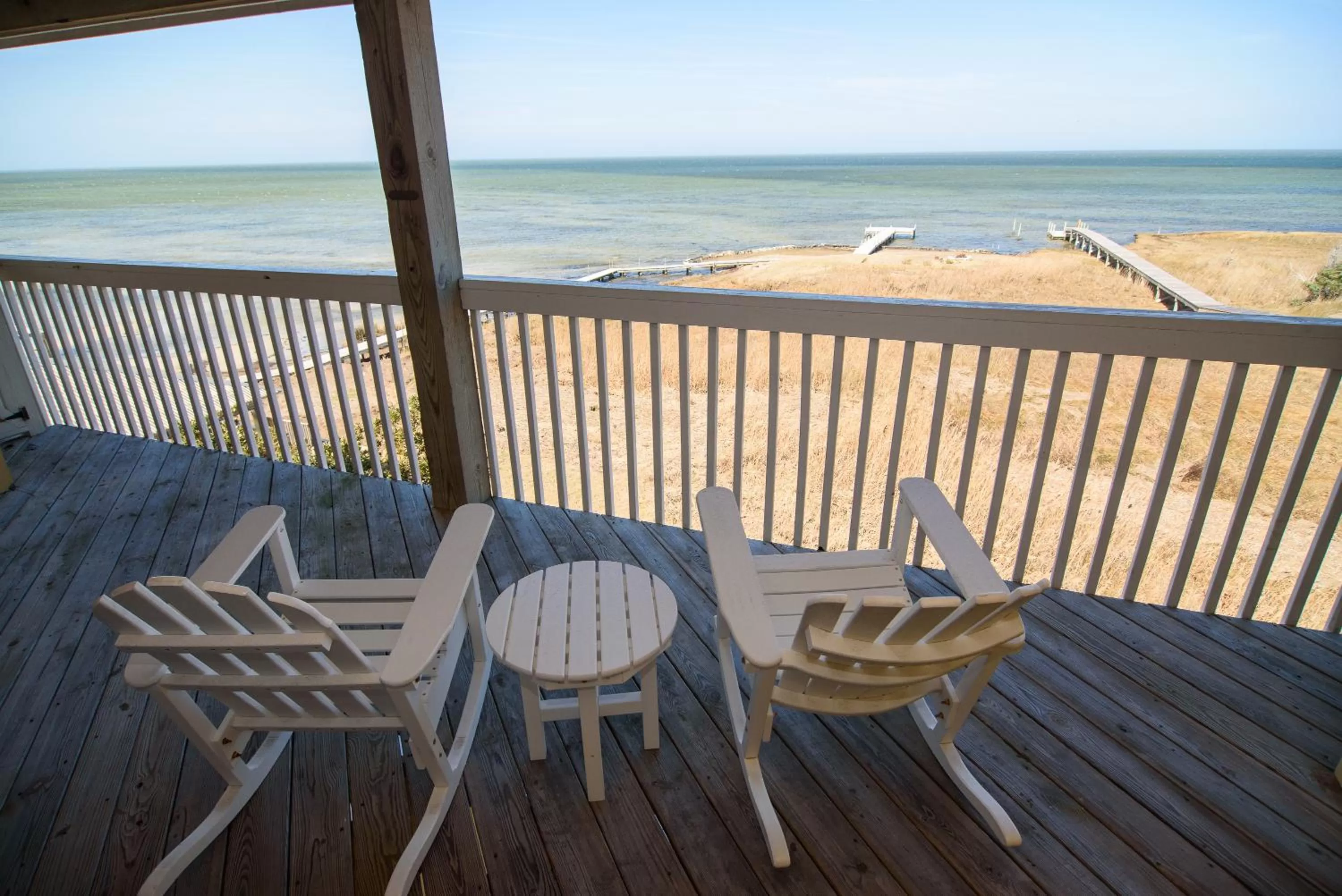 Patio in The Inn on Pamlico Sound