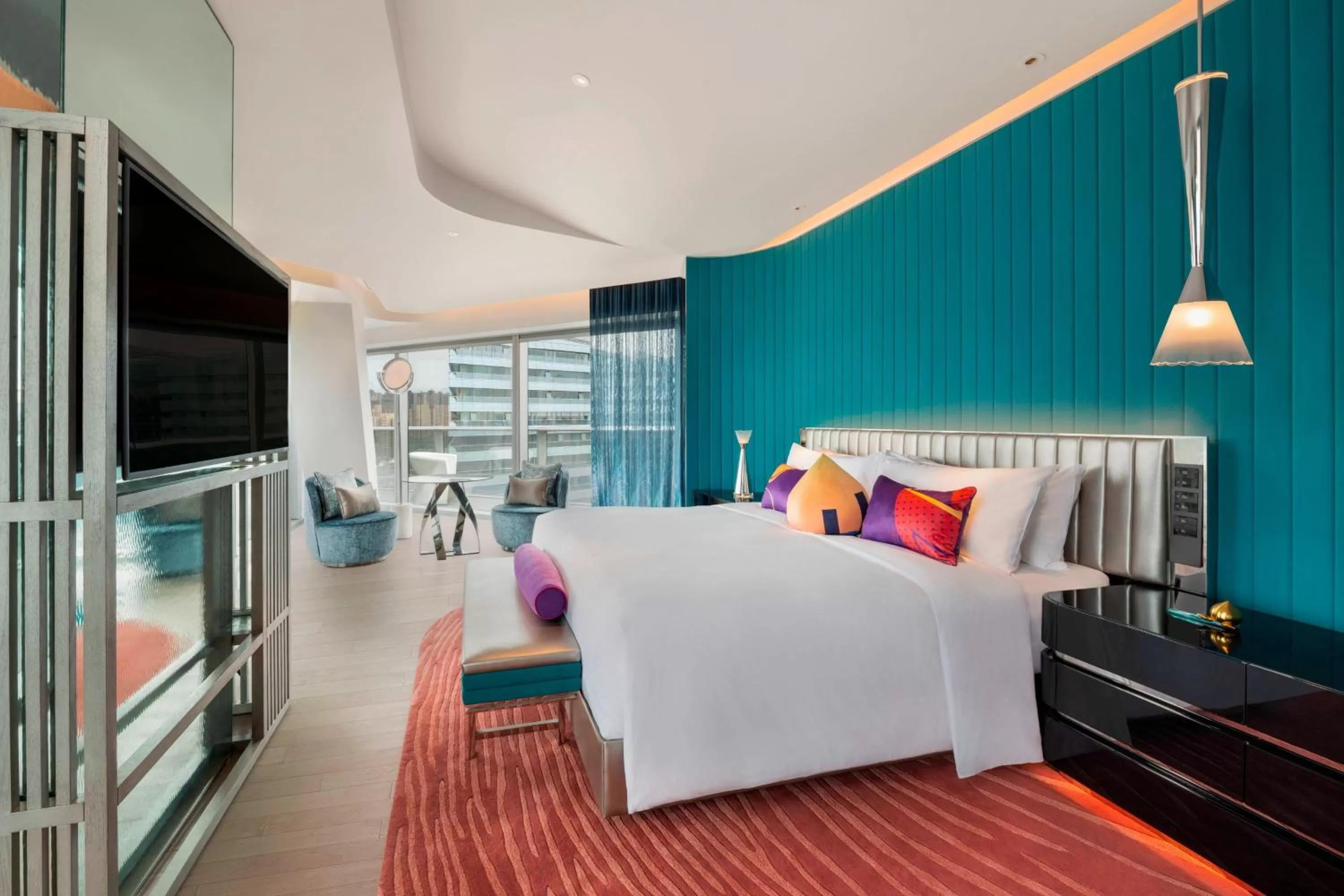 Photo of the whole room, Bed in W XIAN Hotel