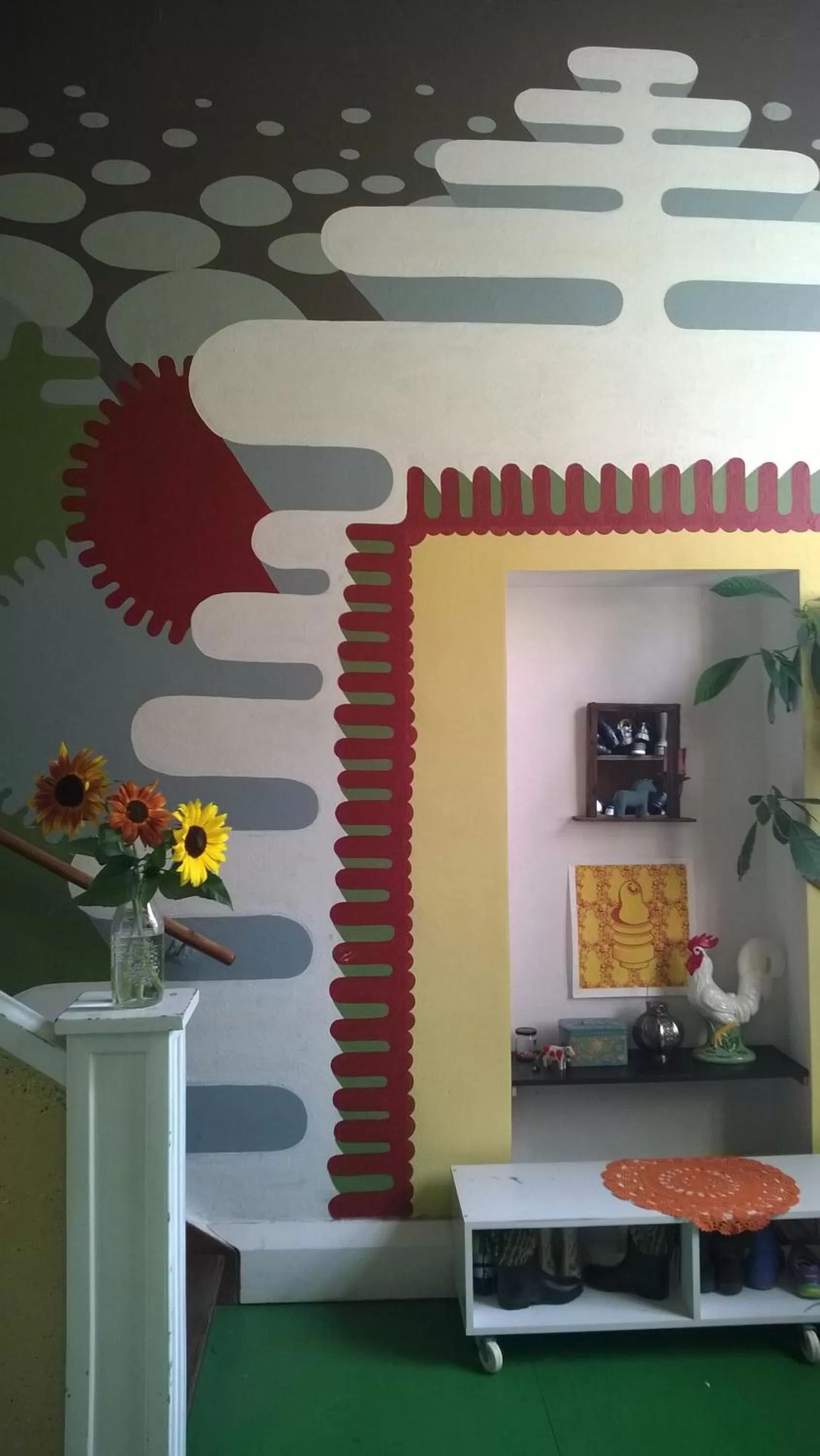 Decorative detail, Kitchen/Kitchenette in Baggå Skola BnB & Café