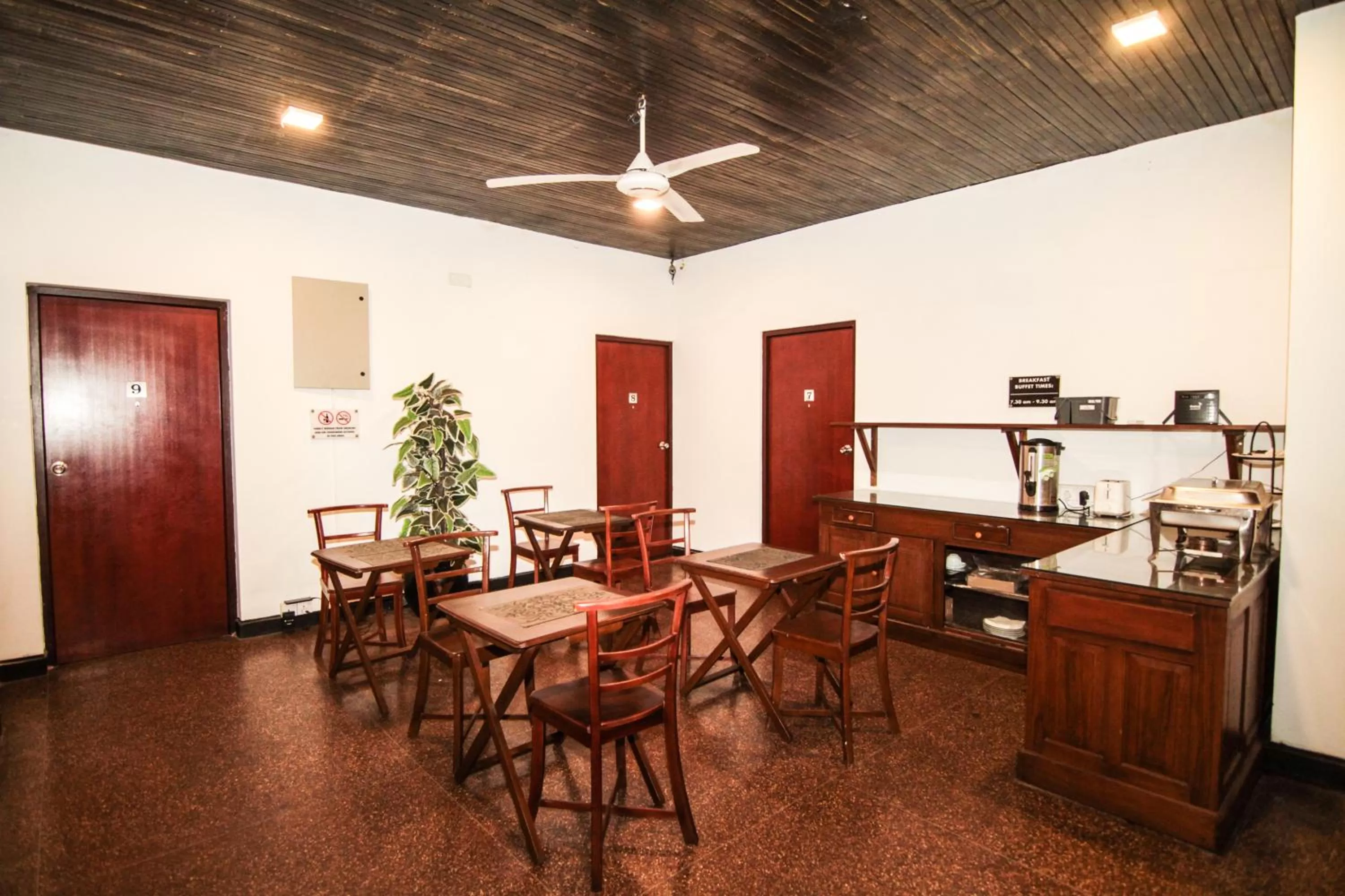 Restaurant/Places to Eat in ACA Accommodation