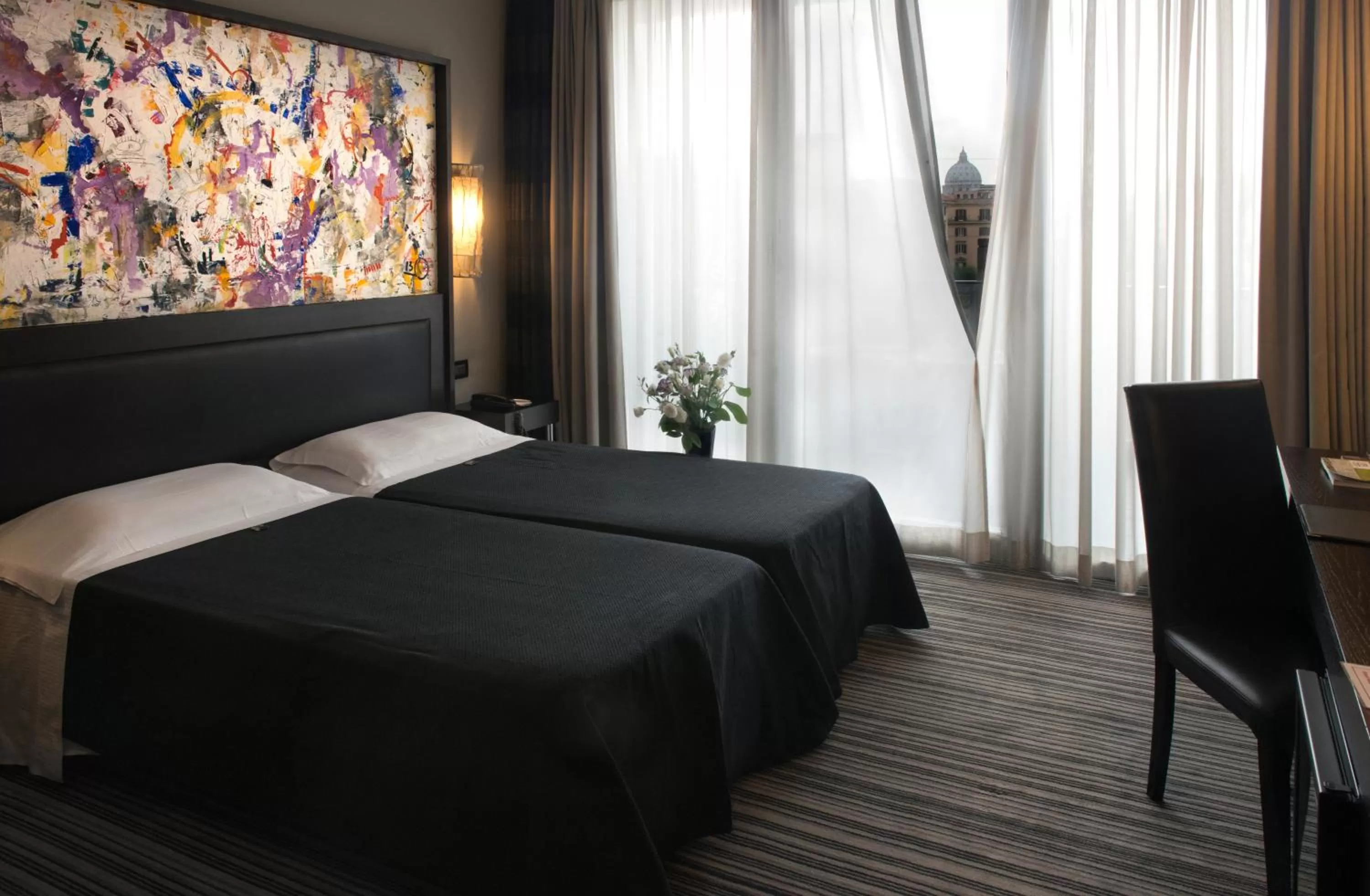 Bed in Twentyone Hotel