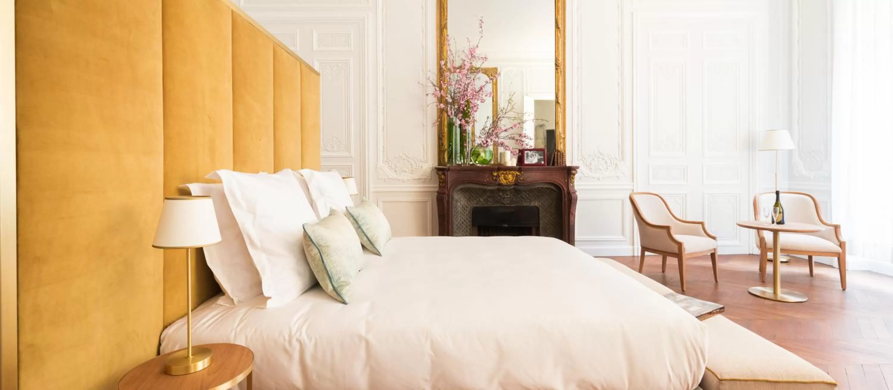 Bed in Hôtel Alfred Sommier