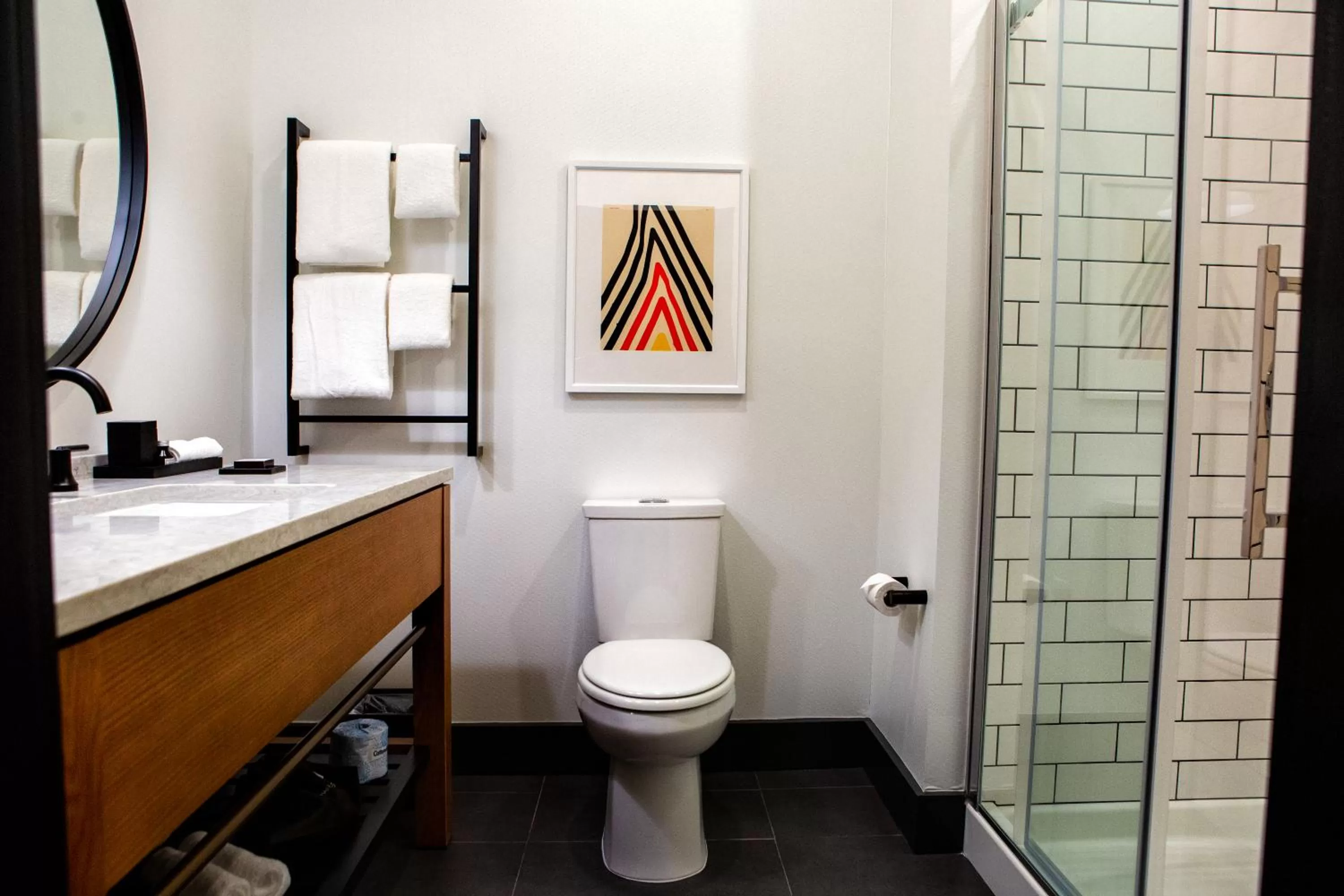 Bathroom in Origin Lexington, a Wyndham Hotel