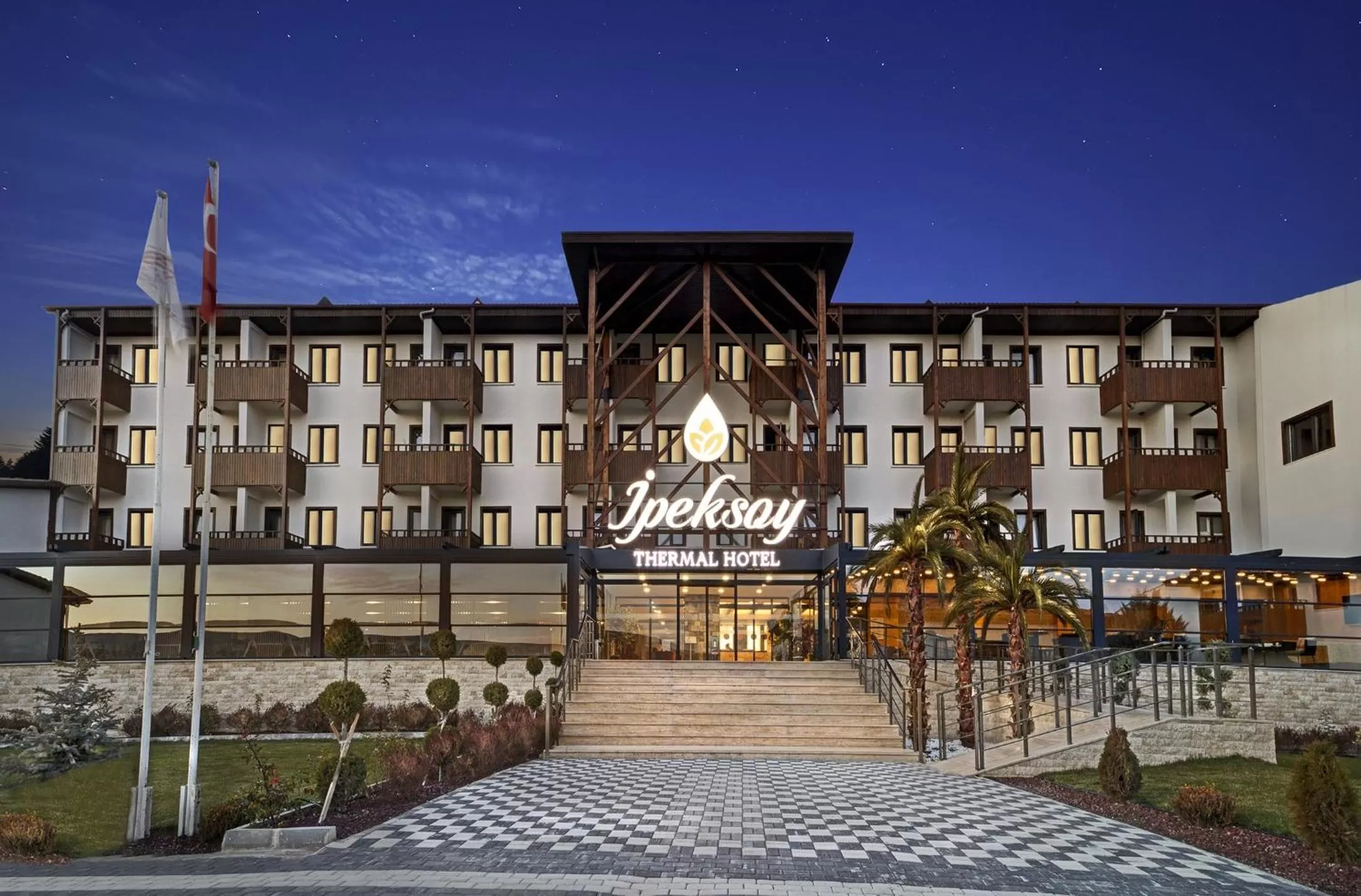Property building in Ipeksoy Thermal Hotel