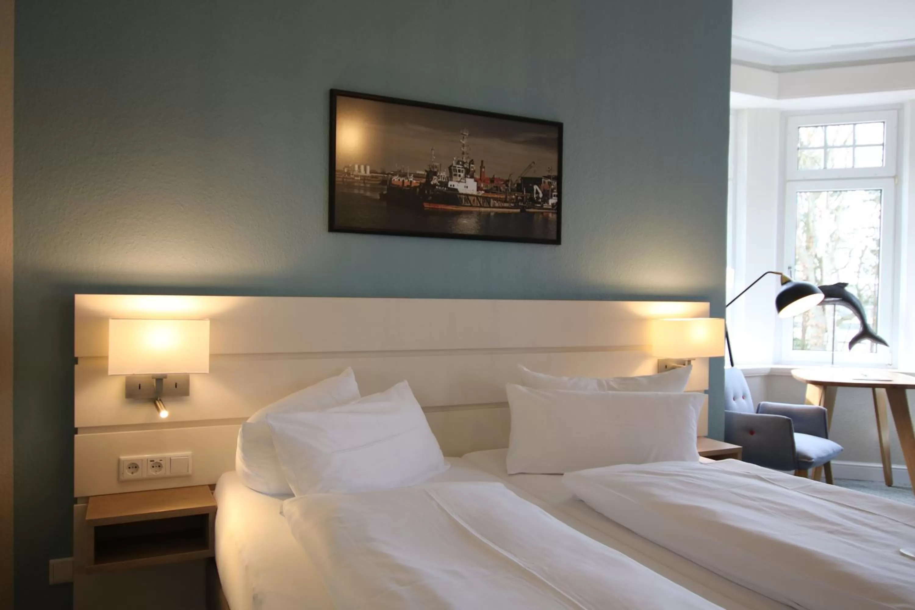 Photo of the whole room, Bed in Hotel Wehrburg