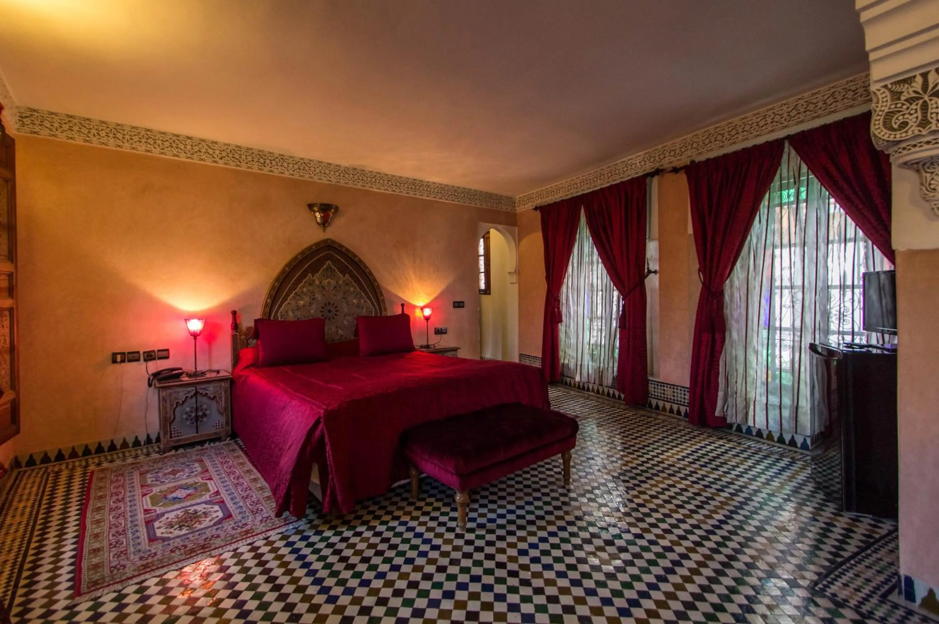 Day, Bed in Riad - Dar Al Andalous
