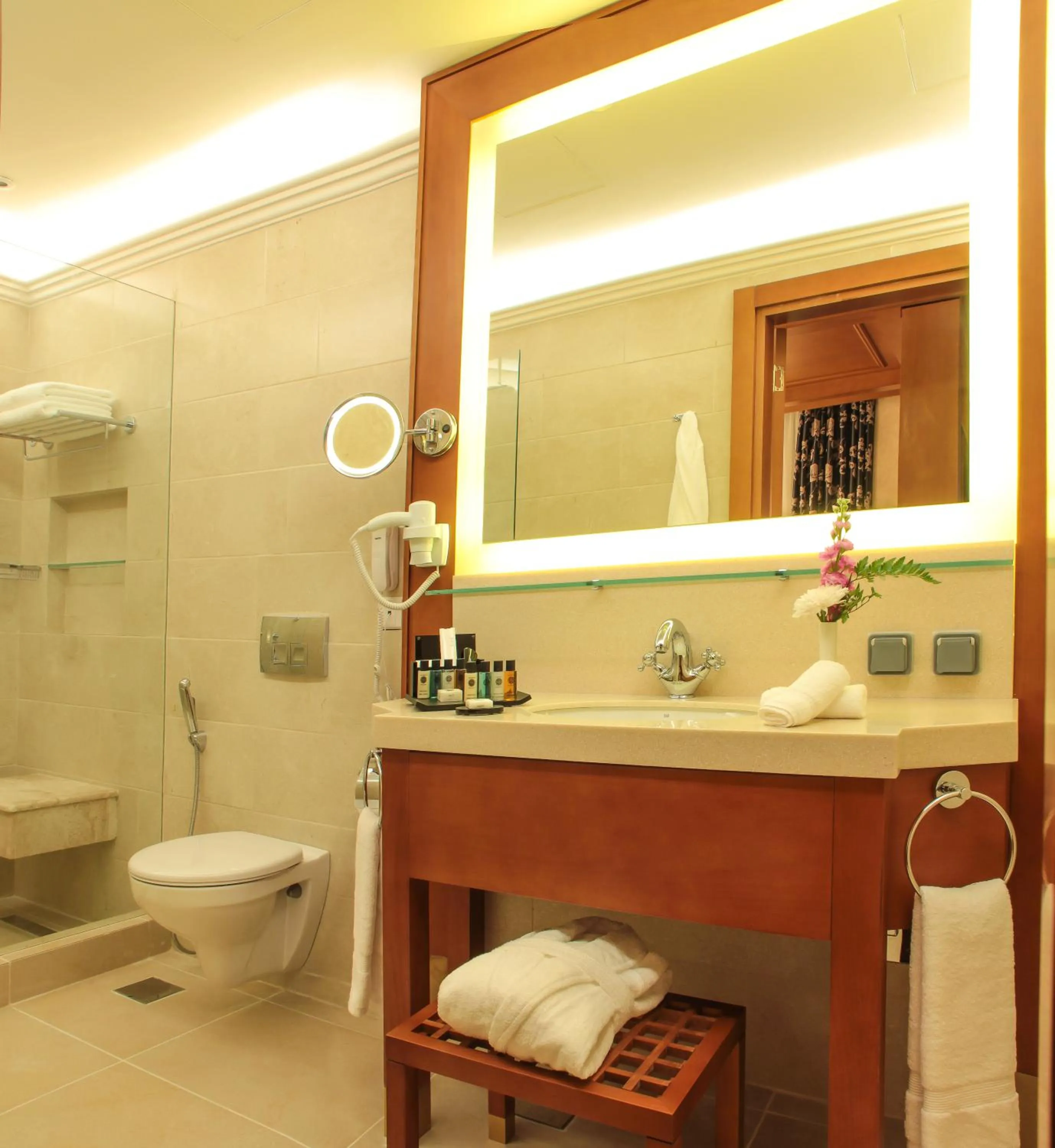 Toilet in Thousand Nights Hotel Amman - فندق ثاوزند نايتس عمان