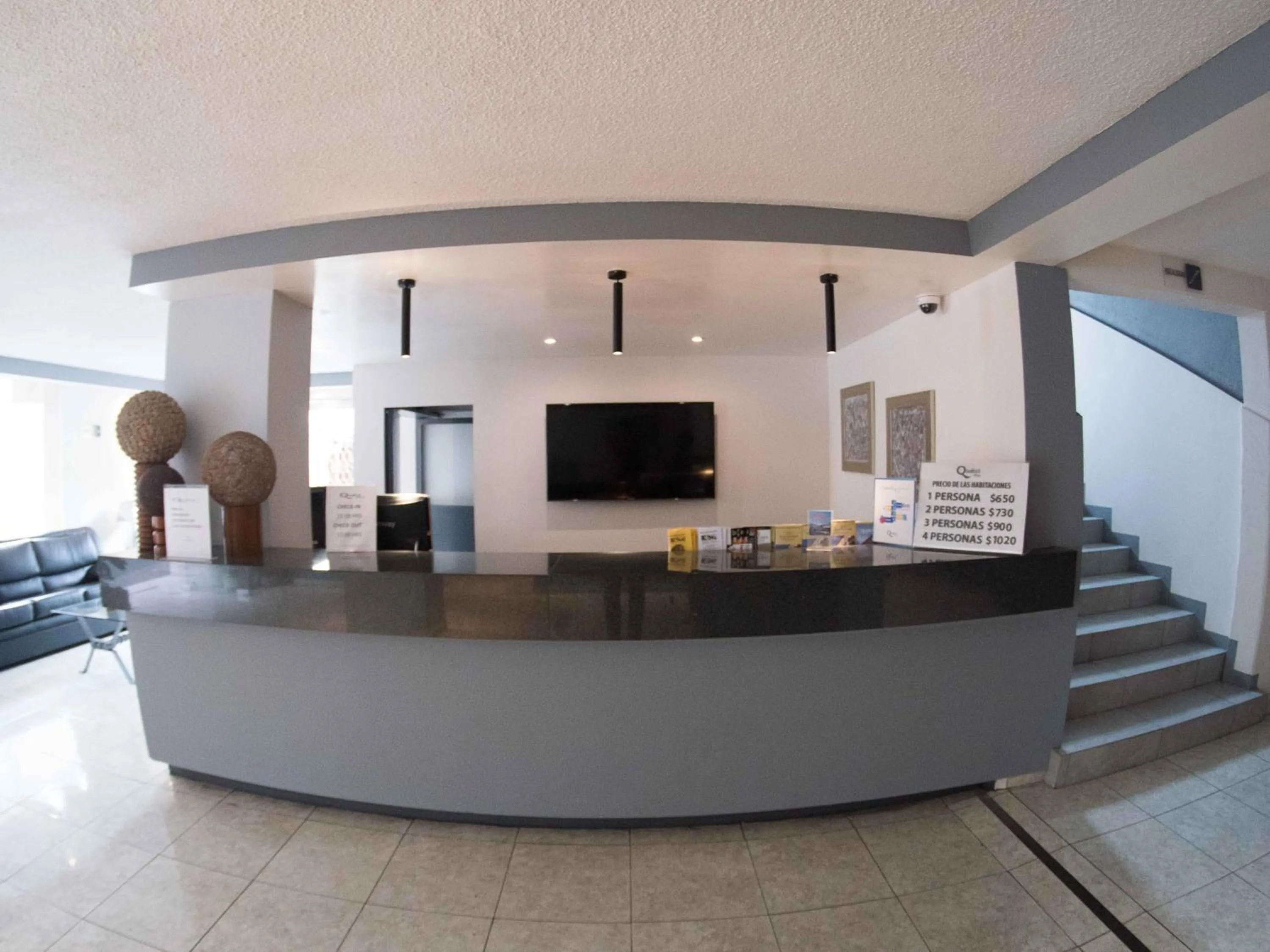 Lobby or reception in Hotel Qualitel Plus