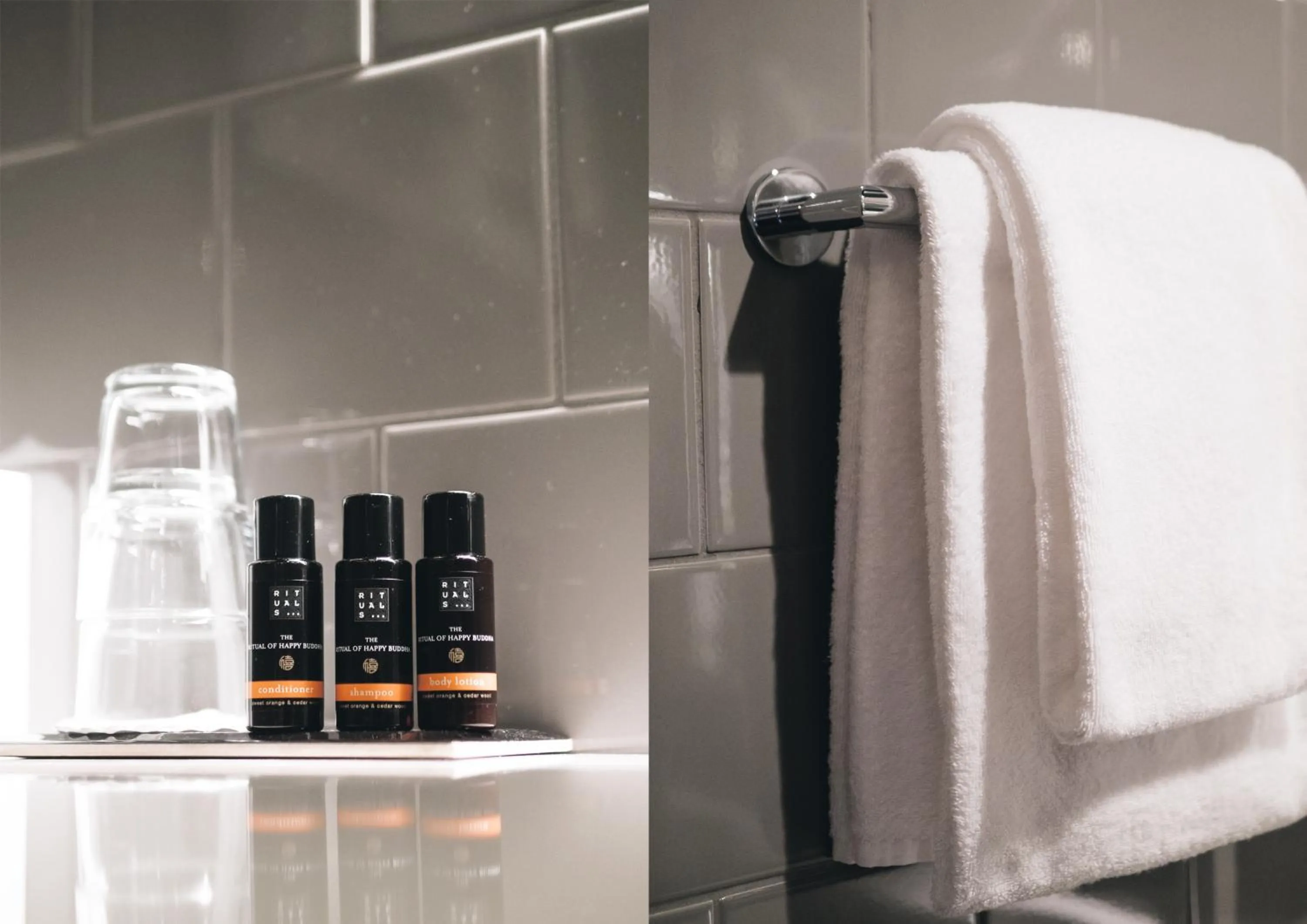 Shower in Hotell Södra Berget