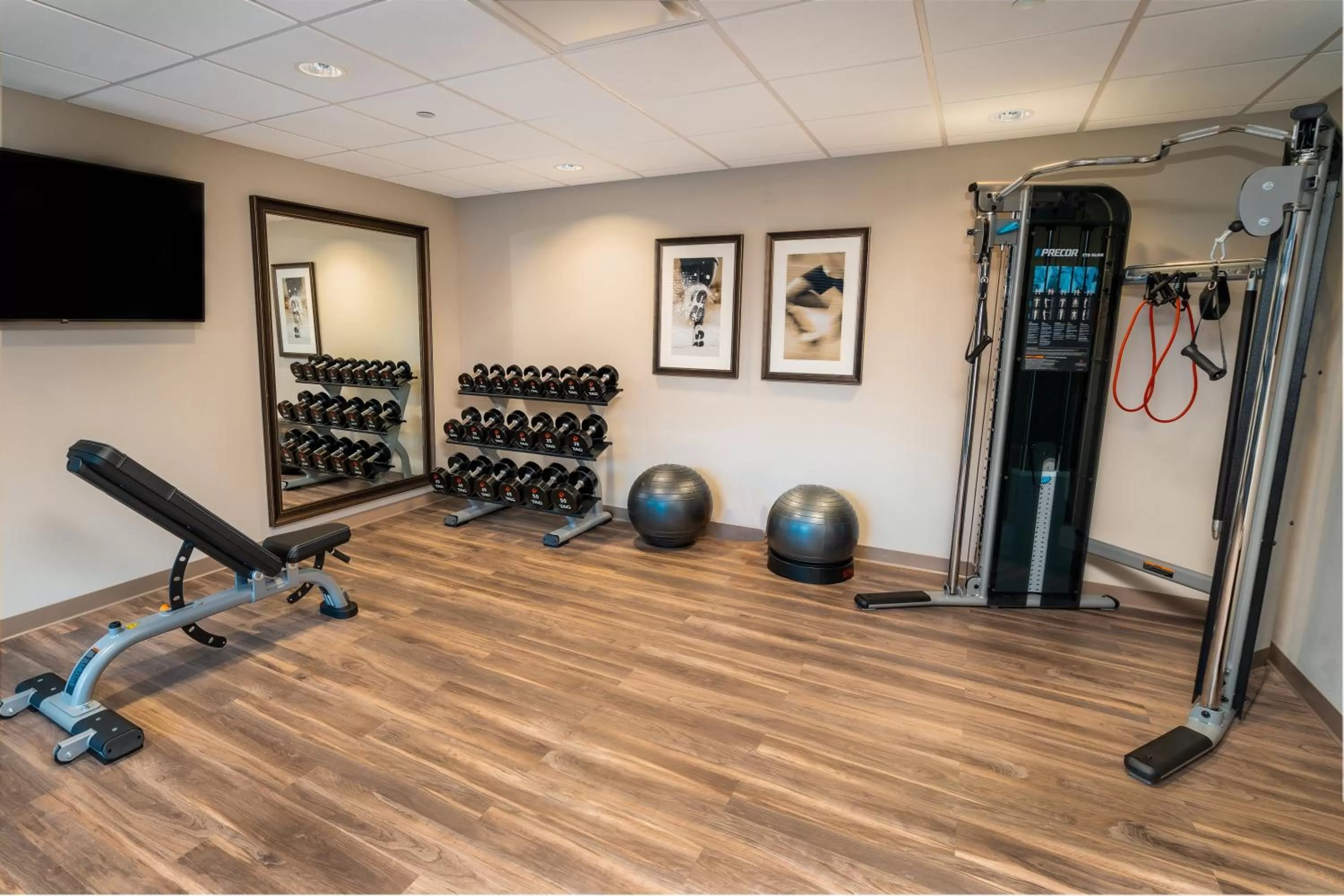 Fitness centre/facilities in Staybridge Suites Coeur d'Alene by IHG