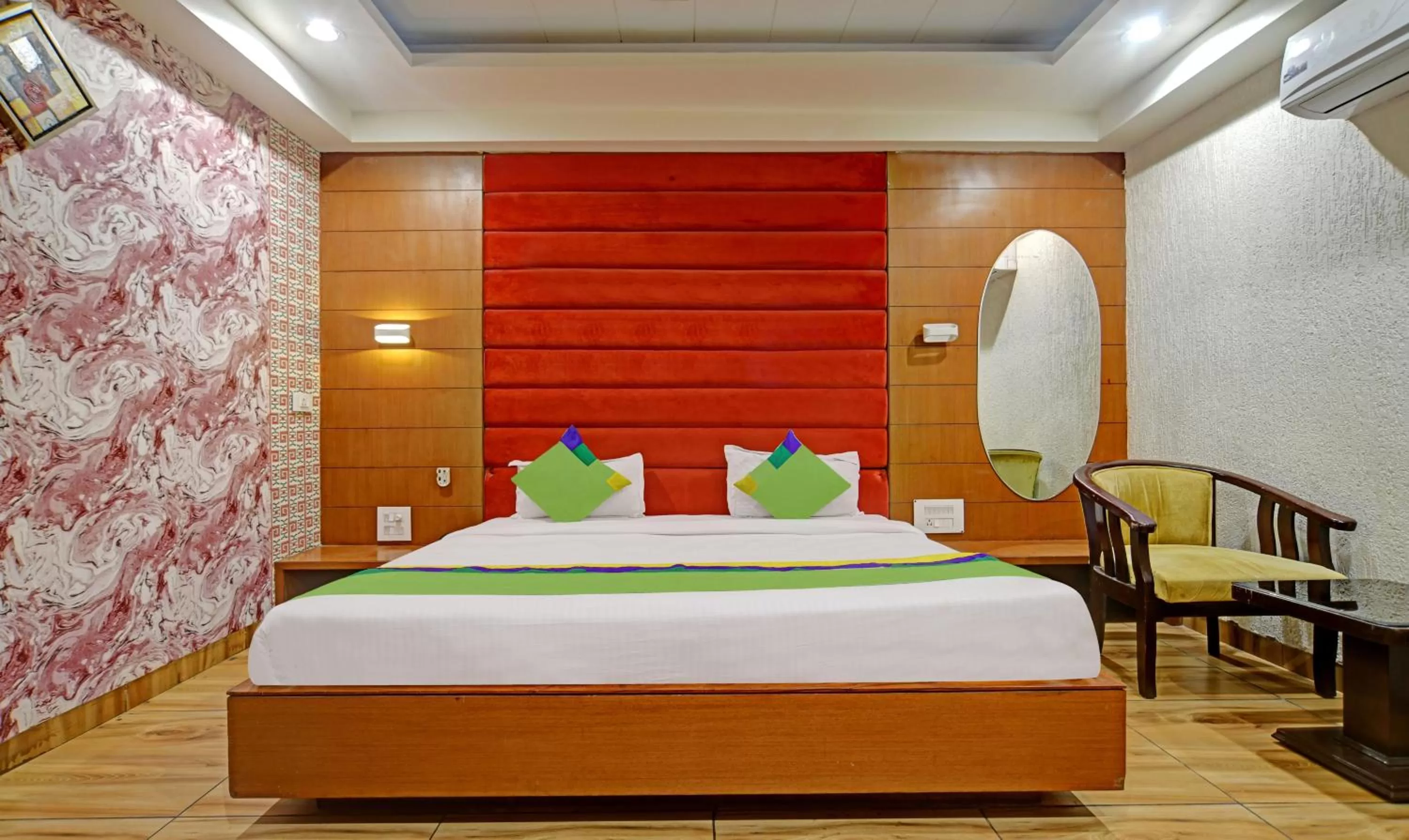 Bed in Treebo Trend Johri Regency Malviya Nagar