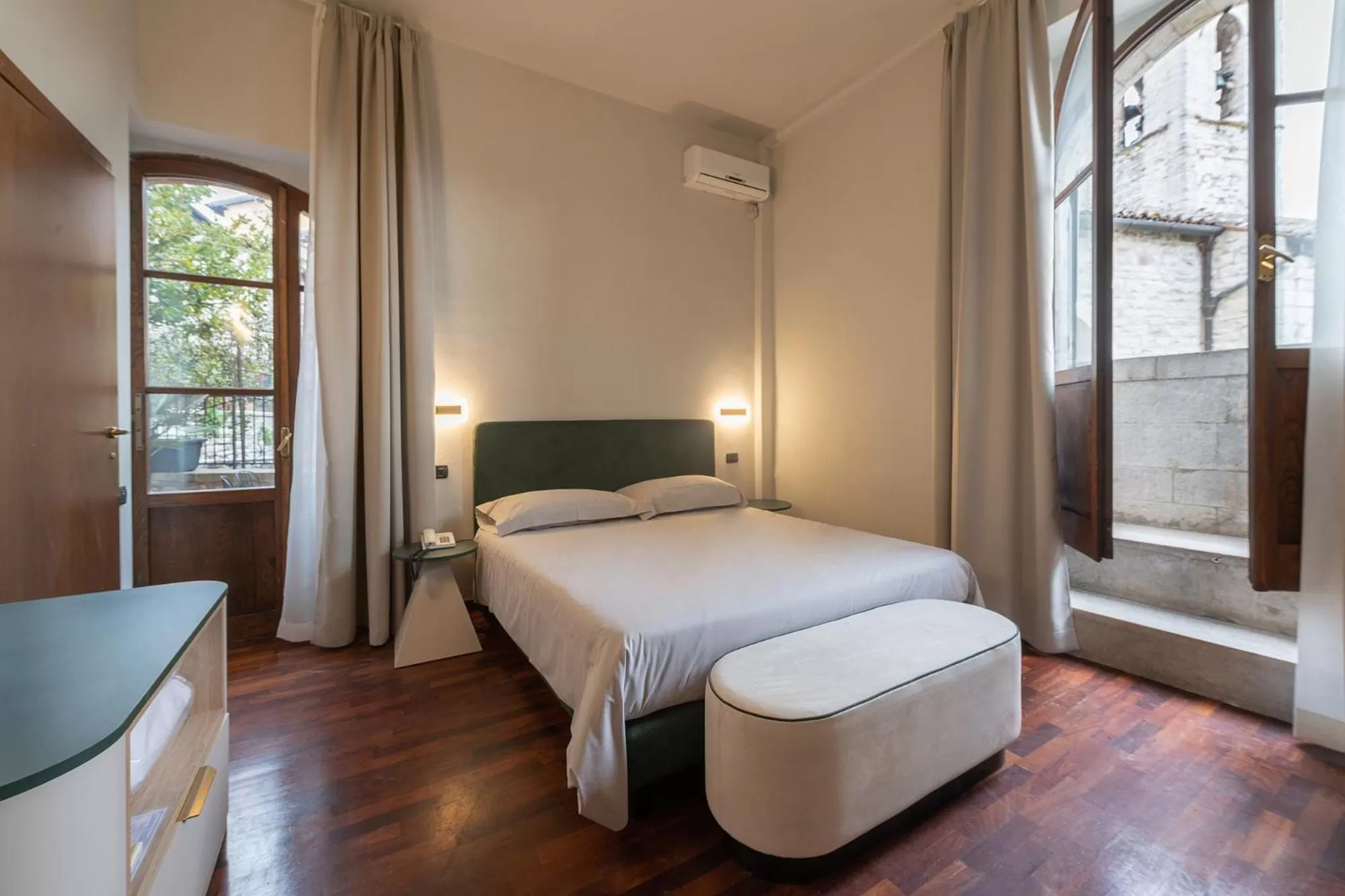 Bedroom, Bed in Hotel Gattapone