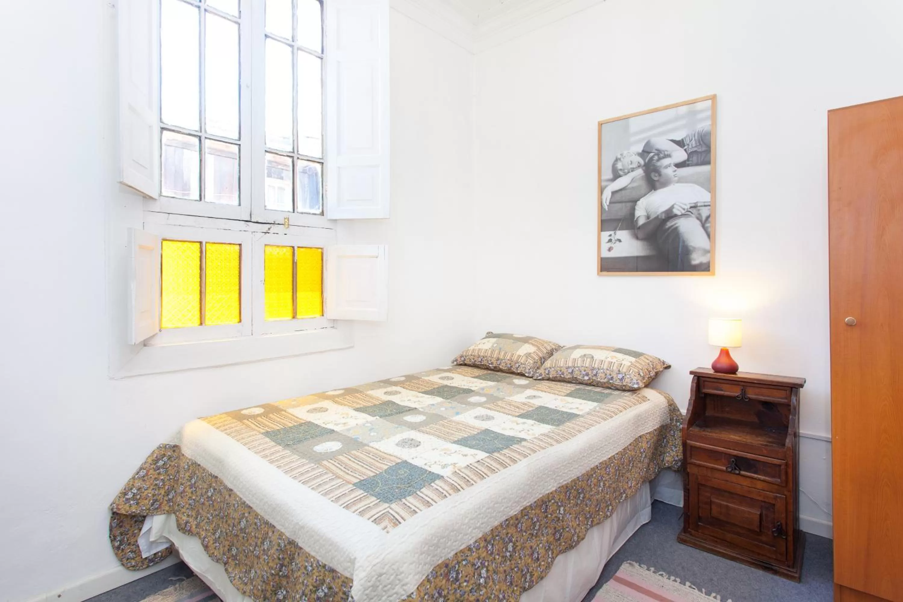 Bed in ITALIA SUITE B&B habitaciones con baño privado y aire acondicionado