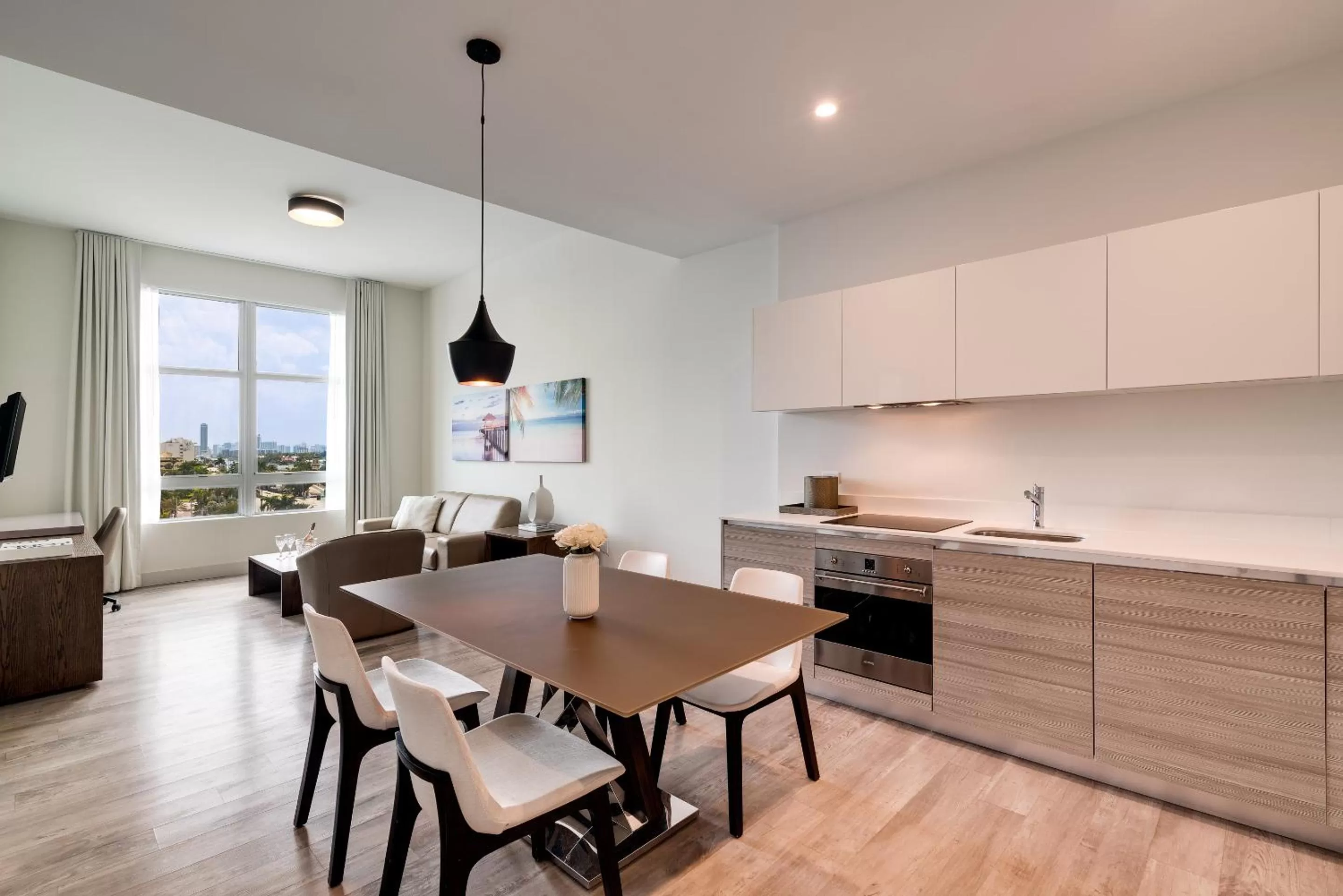 Living room in Costa Hollywood Beach Resort - An All Suite Hotel