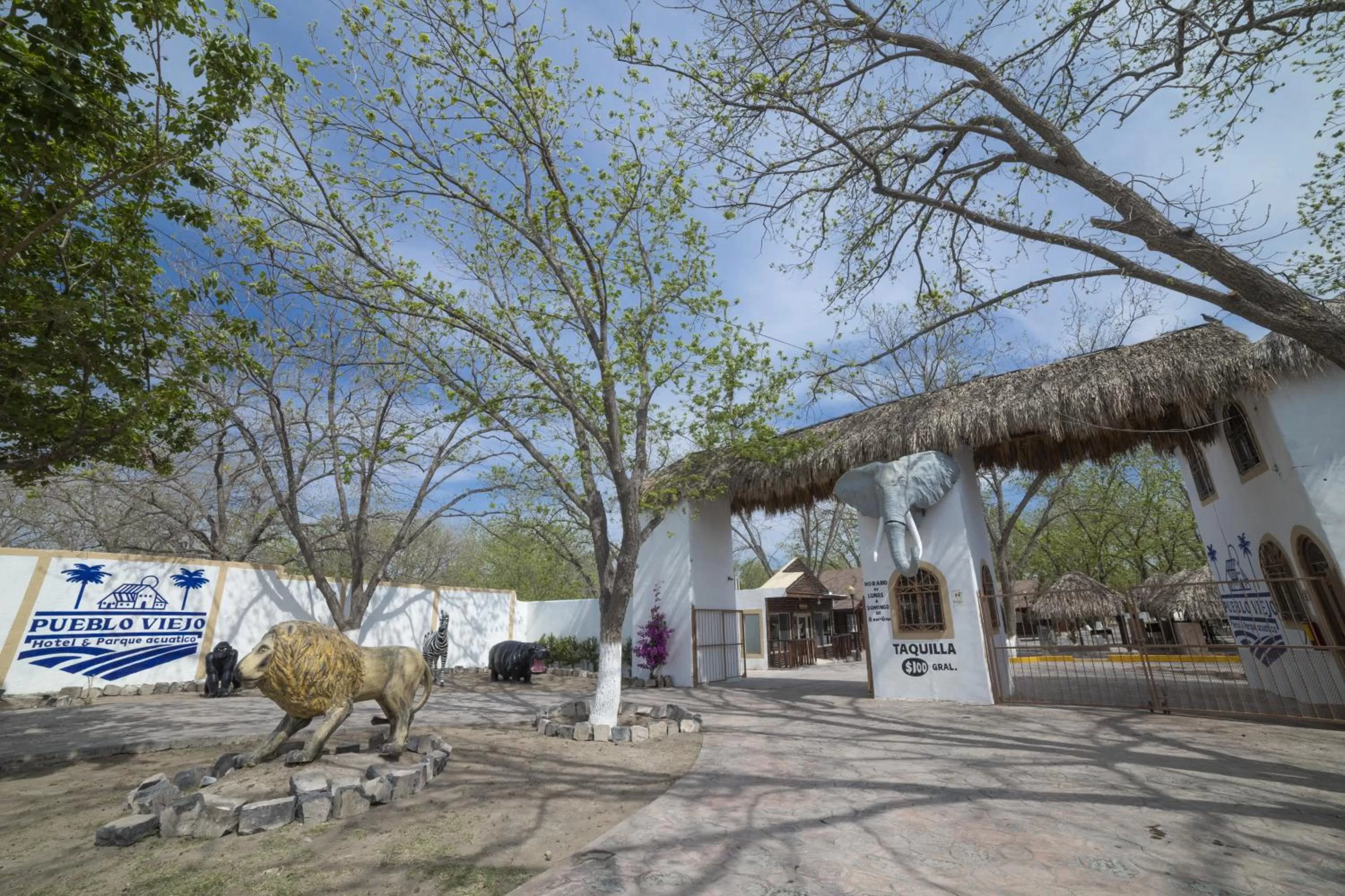Facade/entrance in Hotel Pueblo Viejo