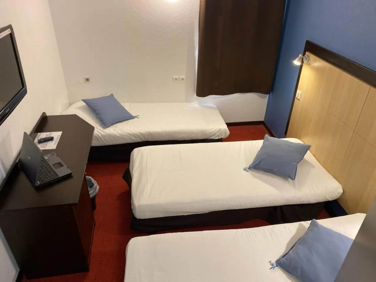 Bed in Enzo Hotels Vierzon by Kyriad Direct