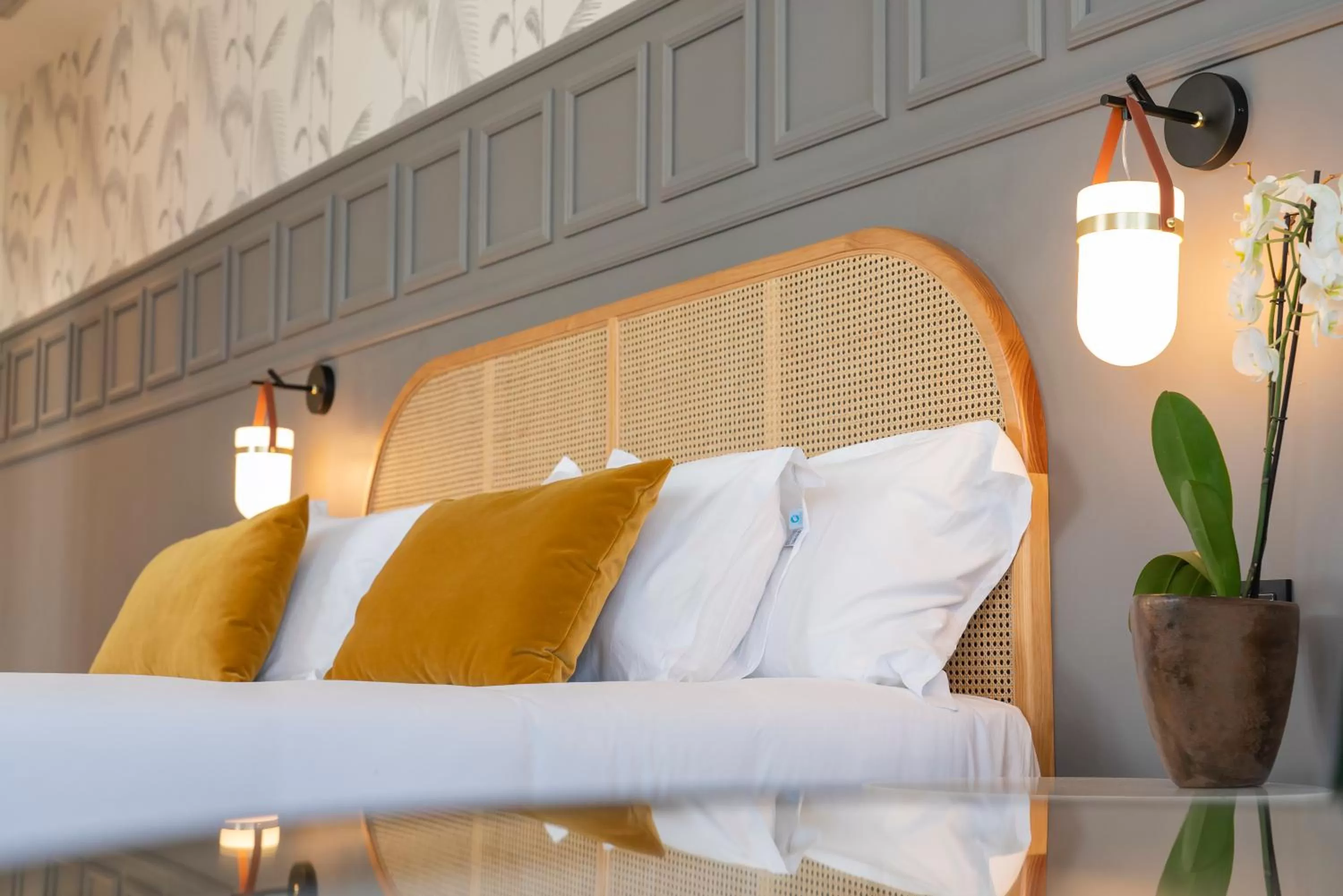 Bed in Puente Colgante Boutique Hotel