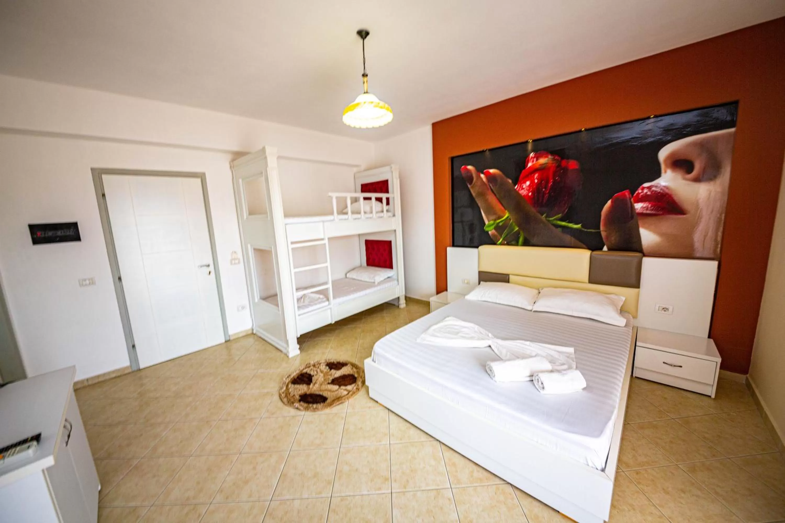 Photo of the whole room, Bed in Ideal ApartHotel Saranda
