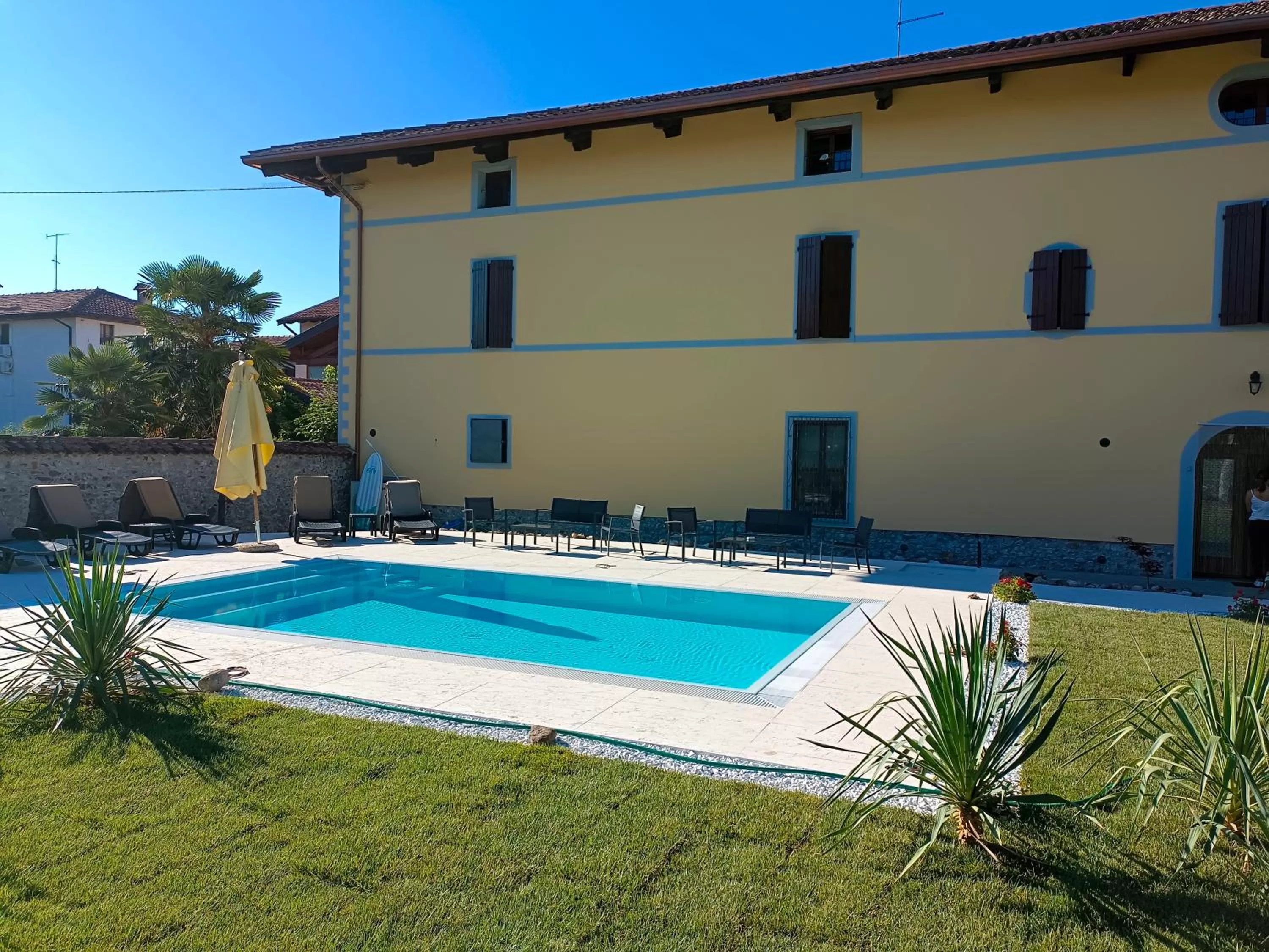 Swimming pool in Casa Pellis