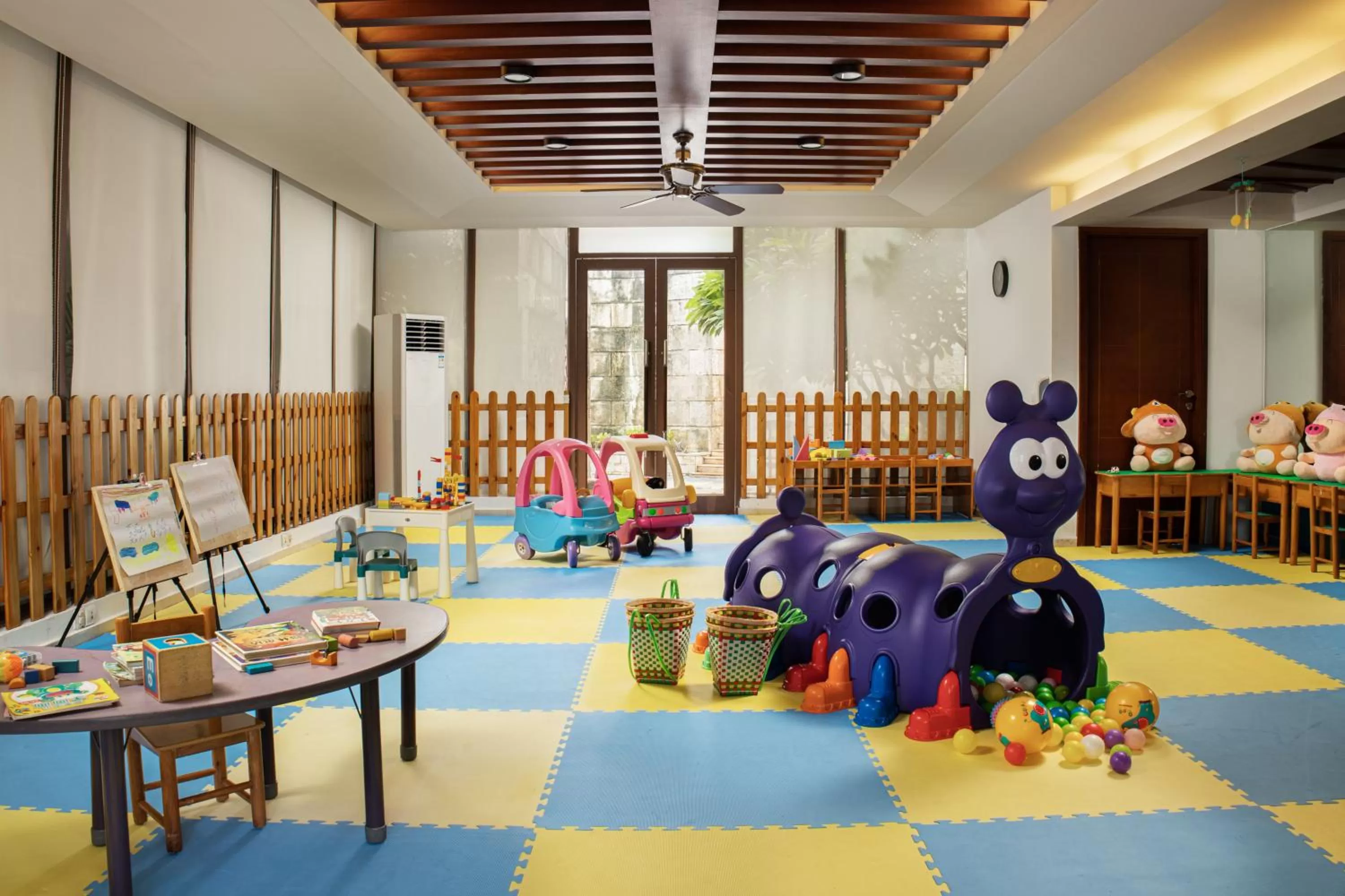 Children play ground in Pullman Sanya Yalong Bay Villas & Resort