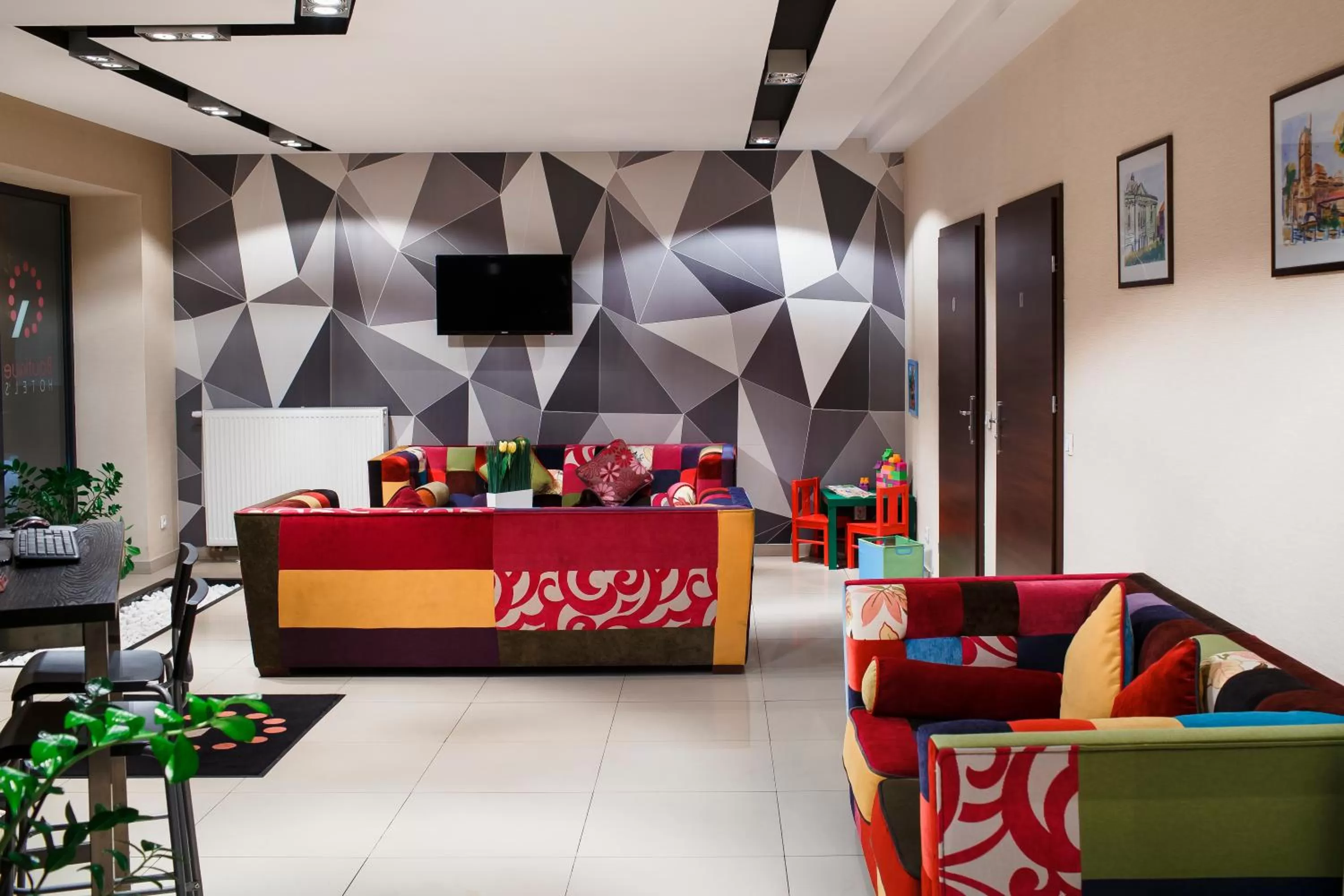 Lobby or reception in Boutique Hotel's Bytom