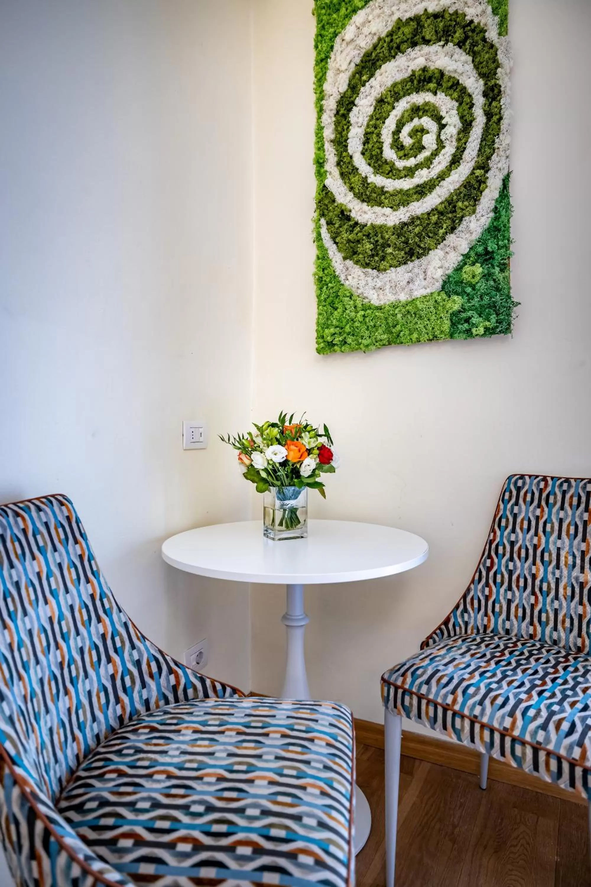 Decorative detail in Hotel La Scaletta al Ponte Vecchio