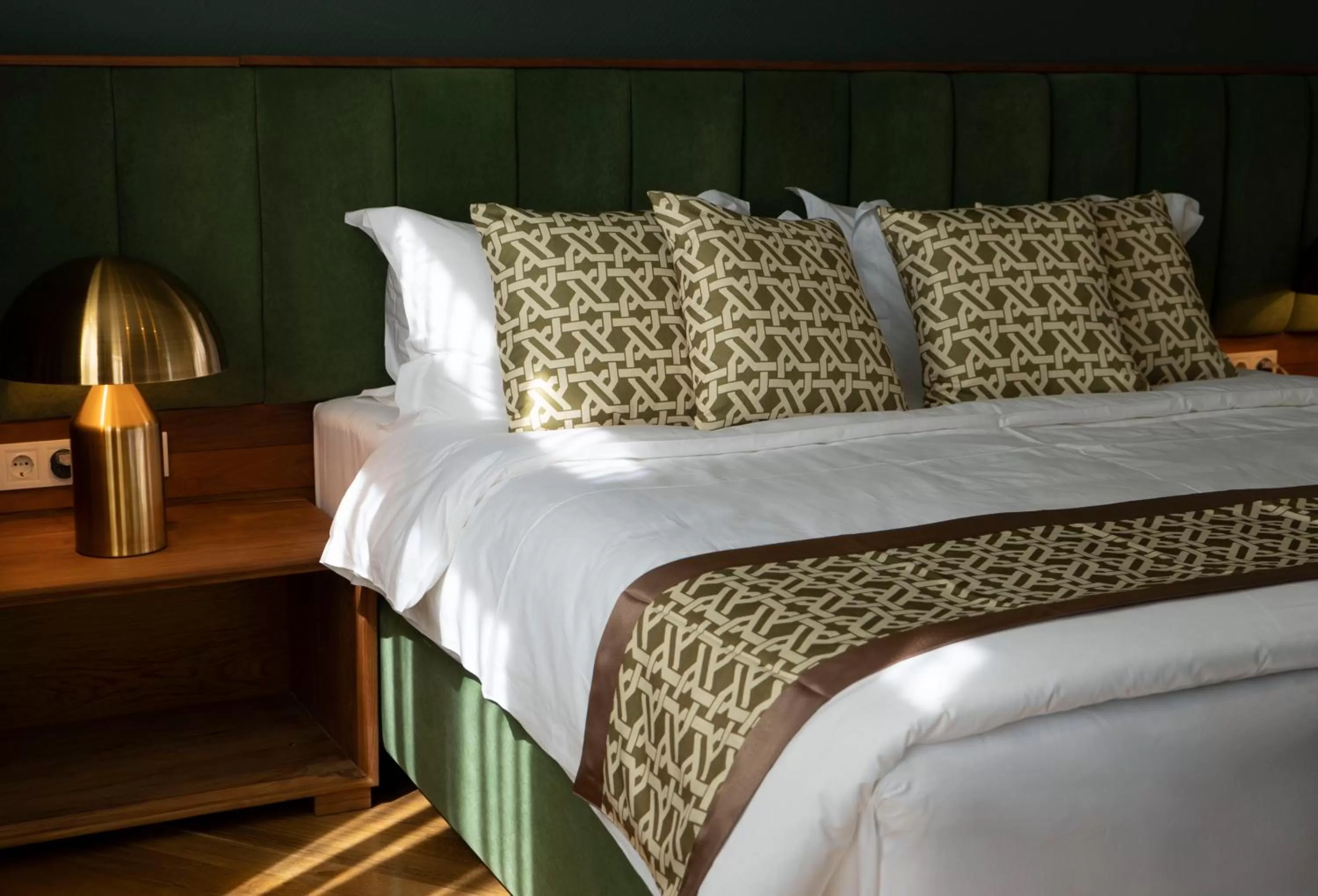 Bed in Grand Opera Hotel