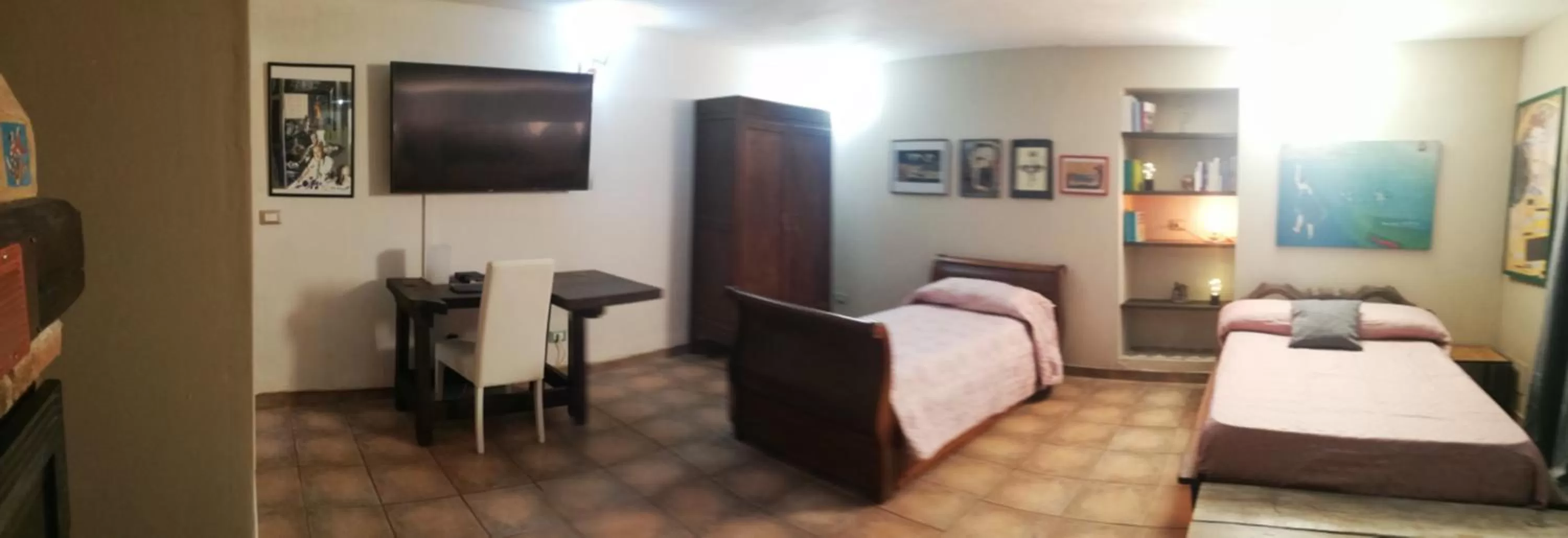 Bed, Seating Area in B&B La Semplice Nel Verde