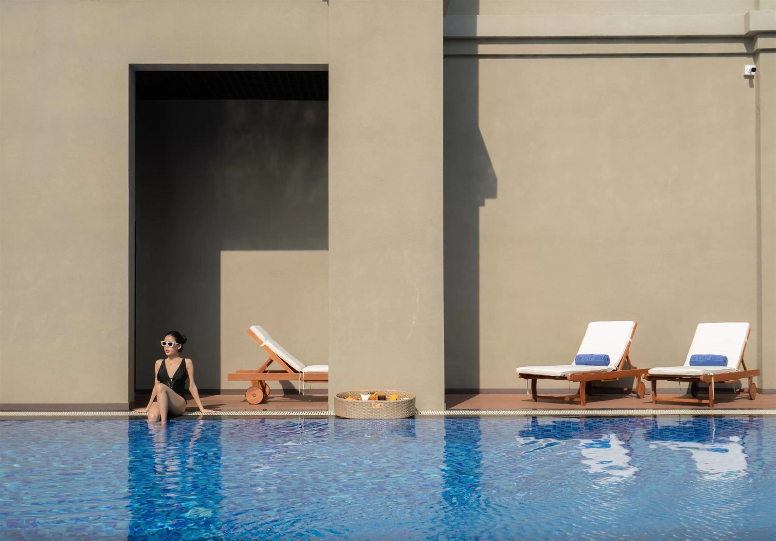 Swimming pool in The Cap Hotel