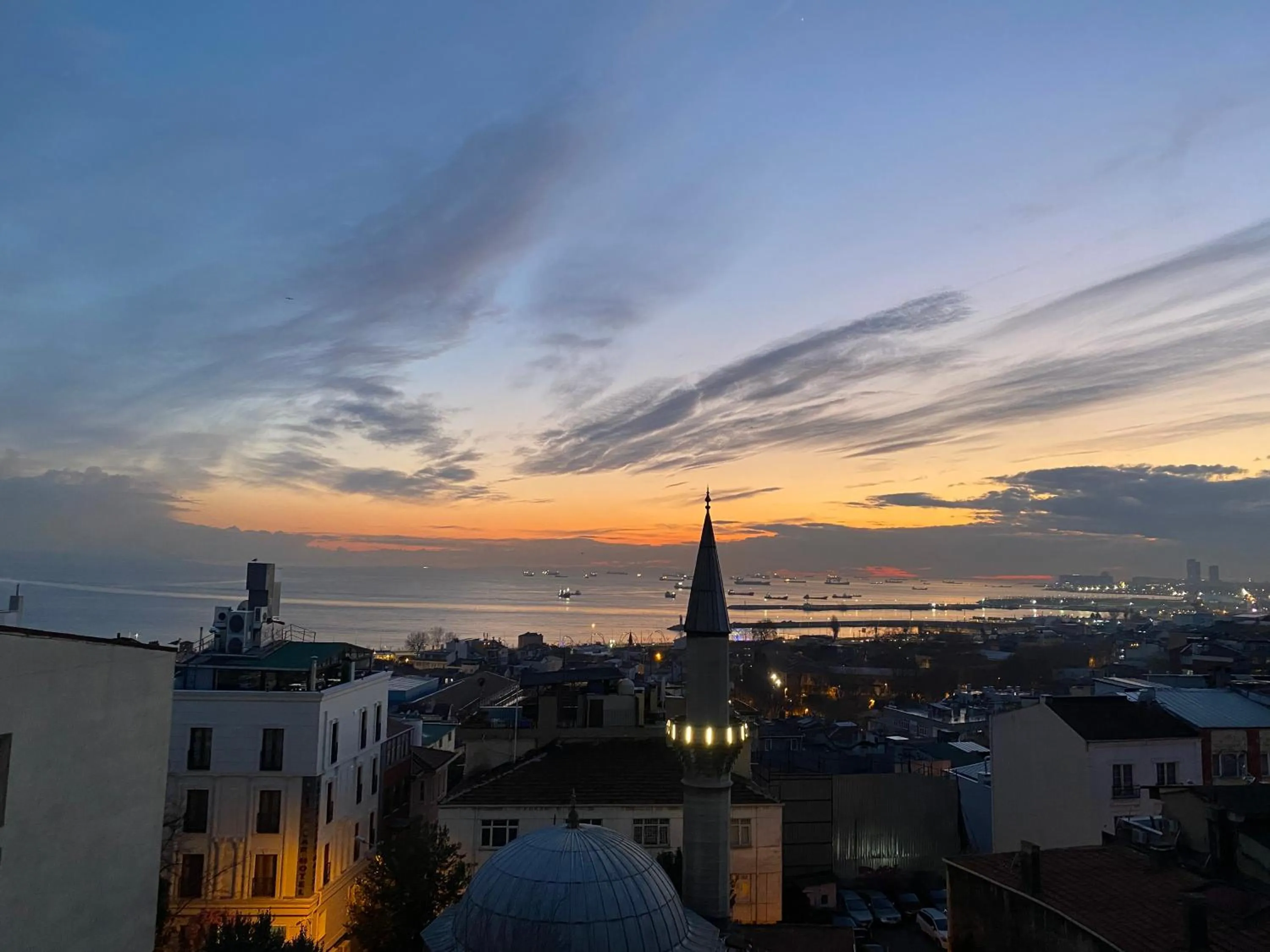 Sunset in Muyan Suites