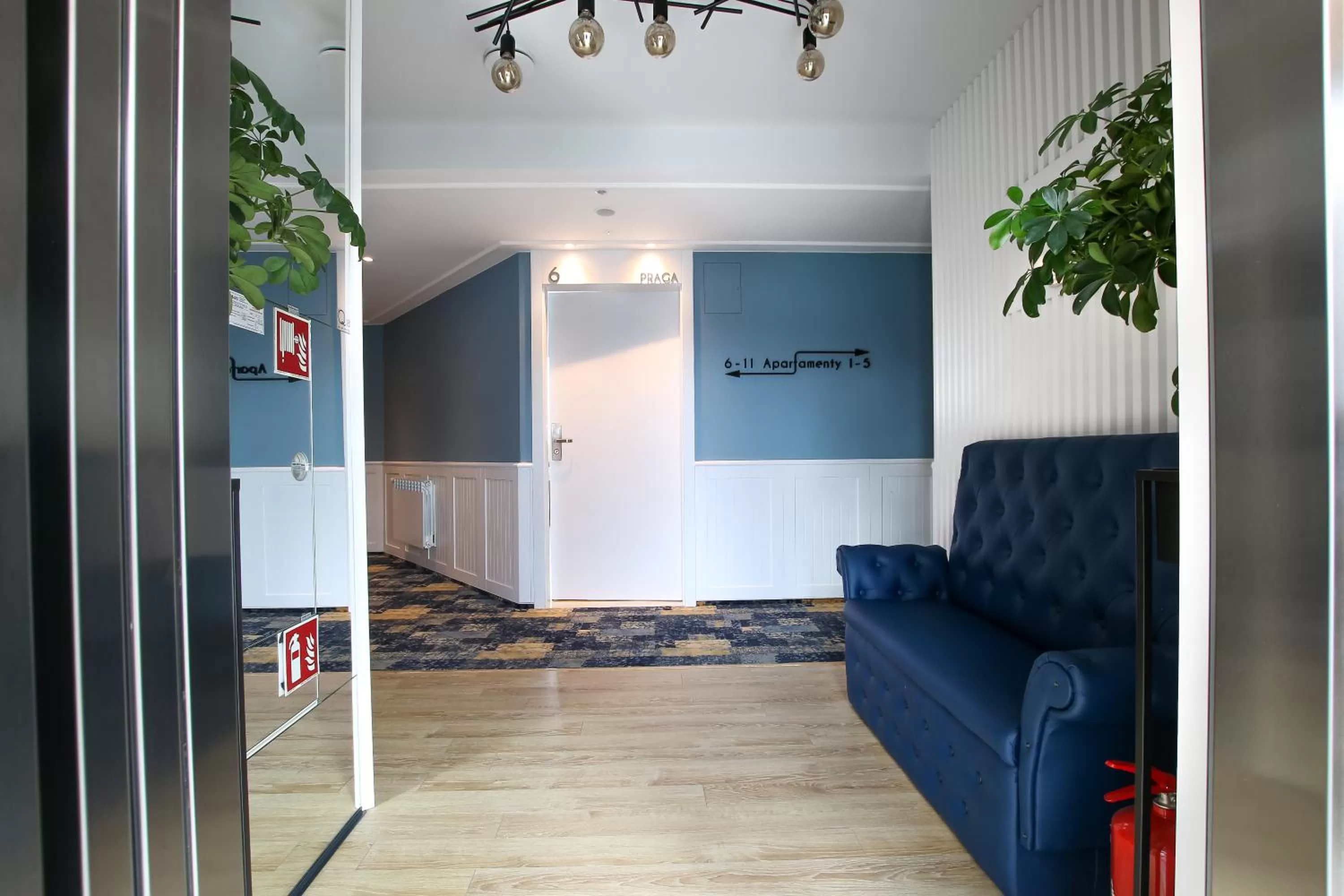 Living room in Q18 ApartHotel