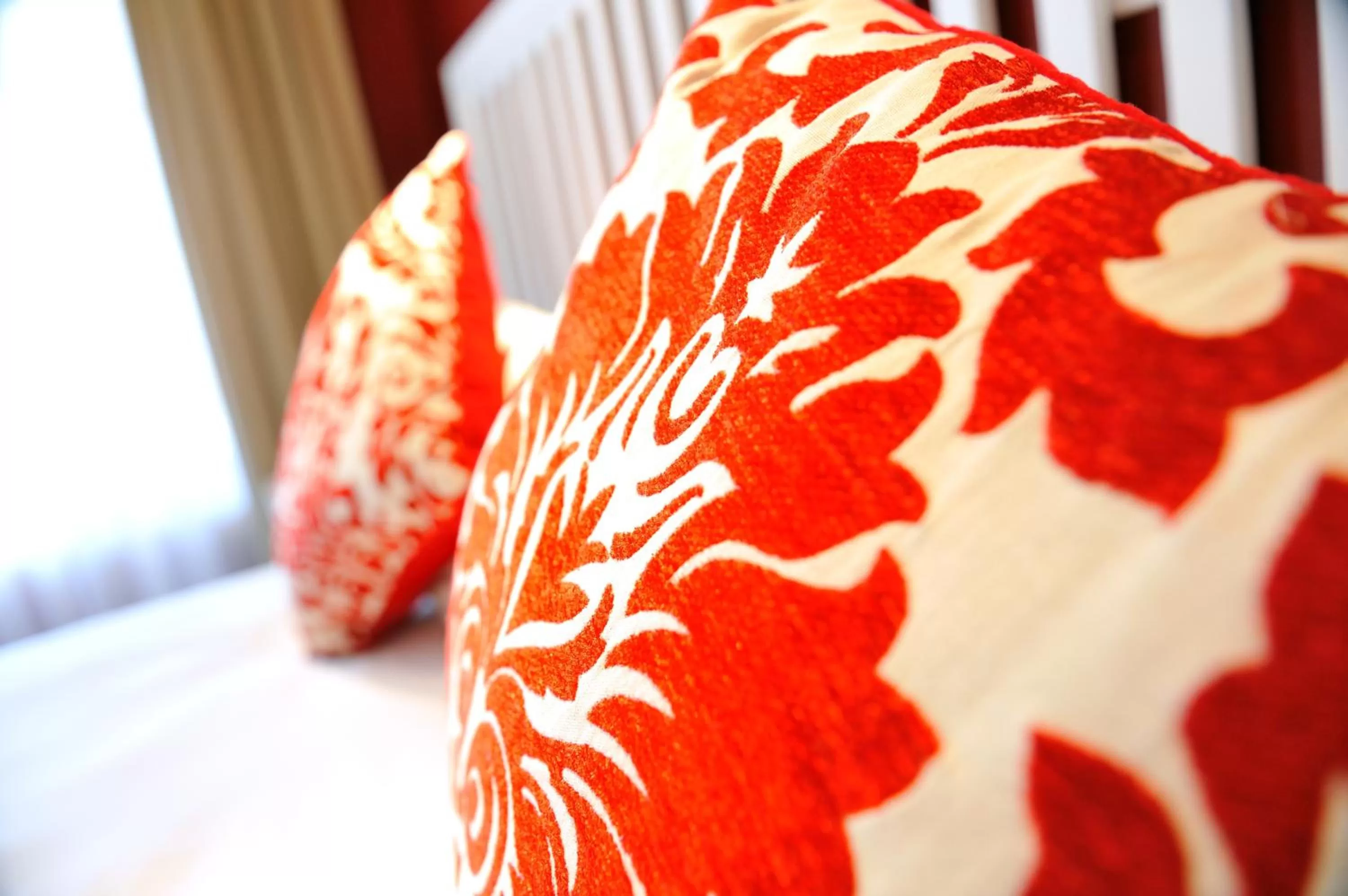 Decorative detail, Bed in Beachwalk Bed and Breakfast - #Solar Energy #No Loadshedding